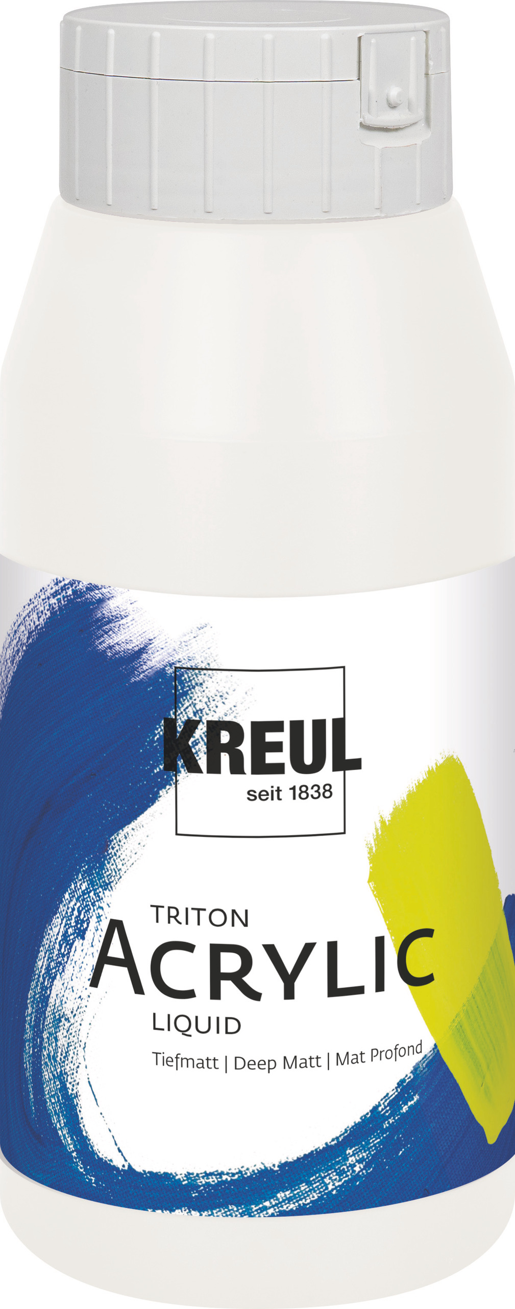 KREUL Triton Acrylic Liquid, 750 ml, bianco titanio