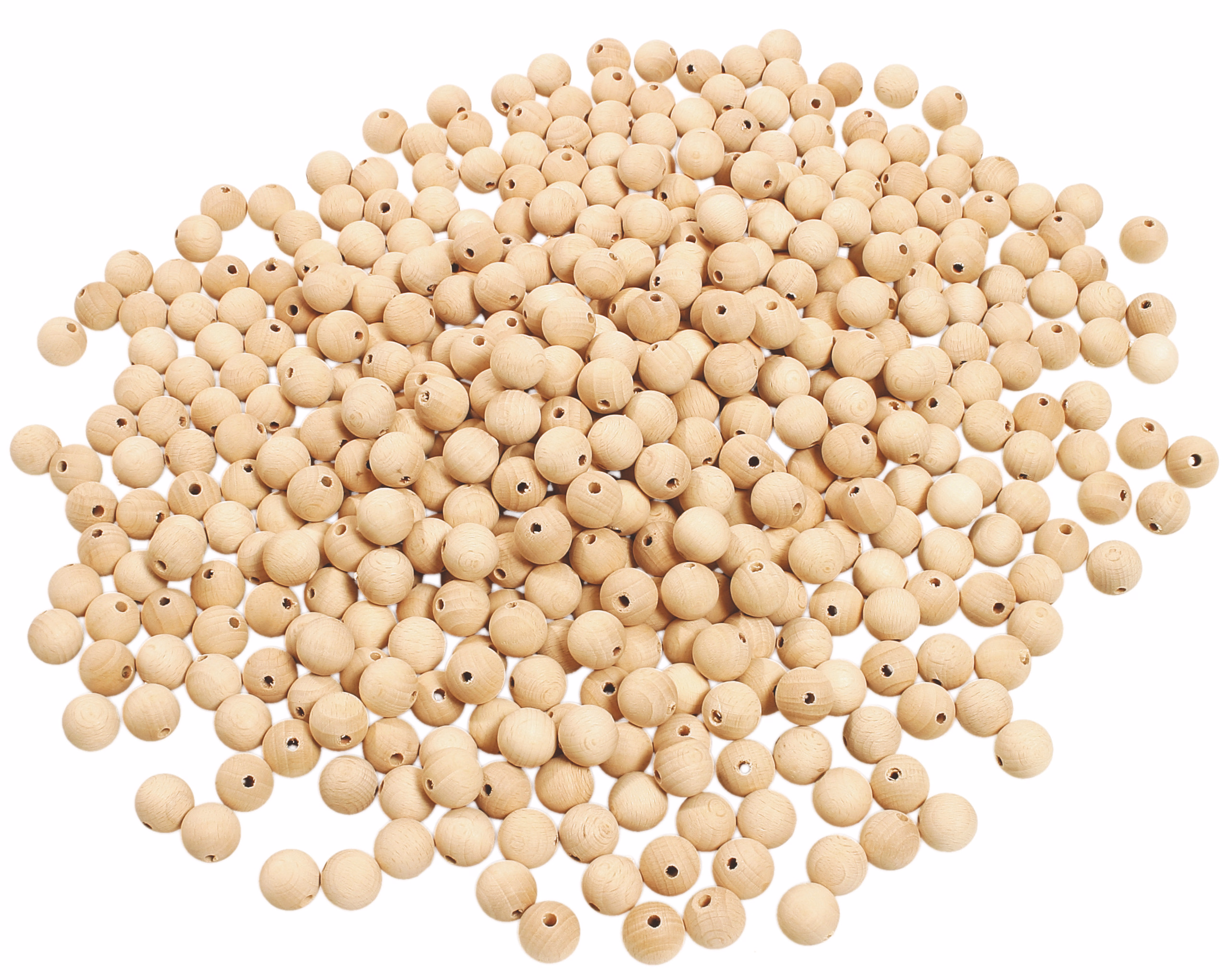 Bolas perforadas de madera, ø 18 mm, 500 ud.