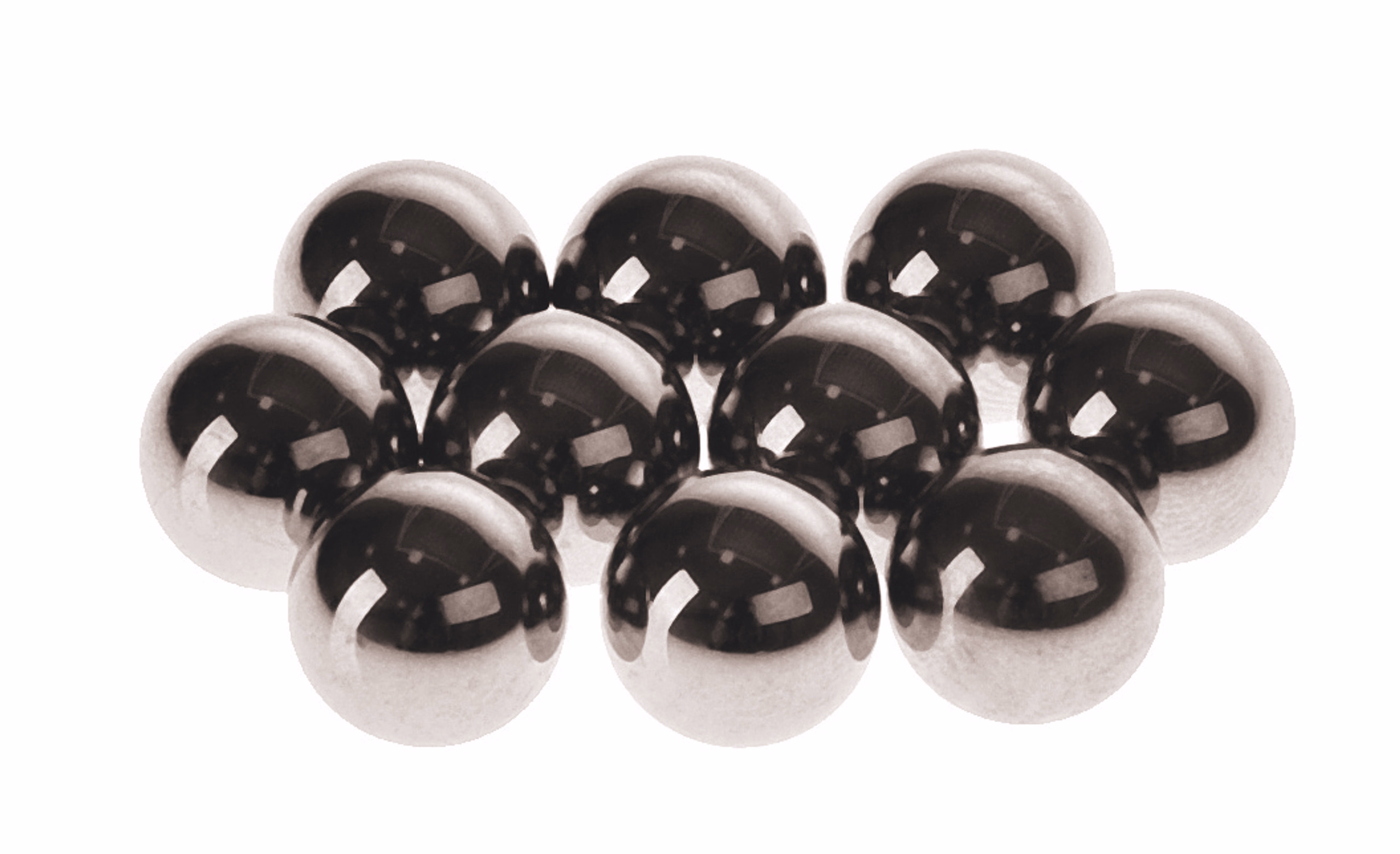 Stahlkugeln, 10 Stück Chromstahl (10 mm)