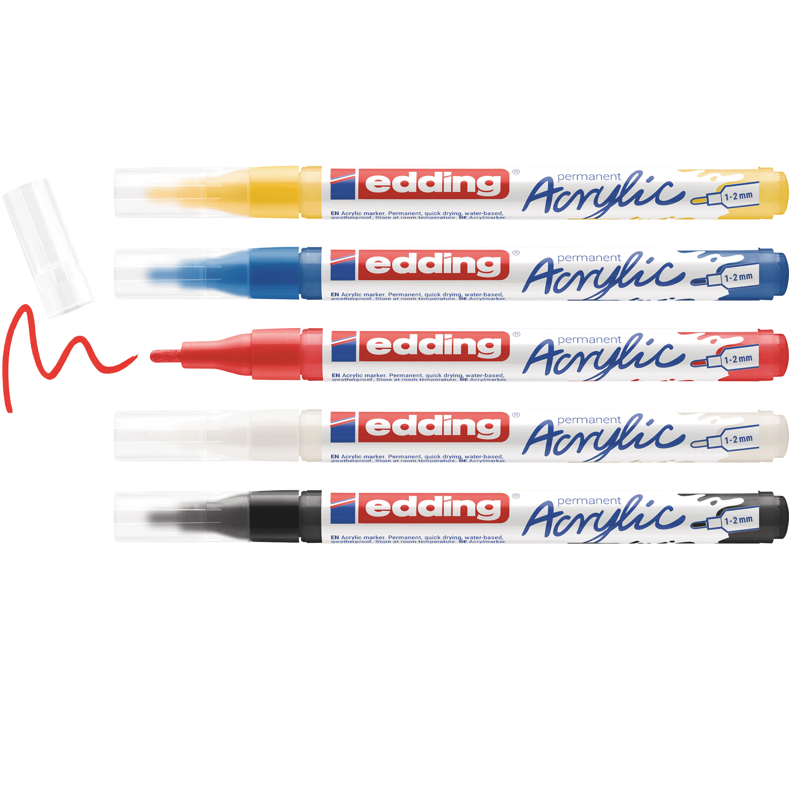 edding 5300 Acrylmarker Set - Basic