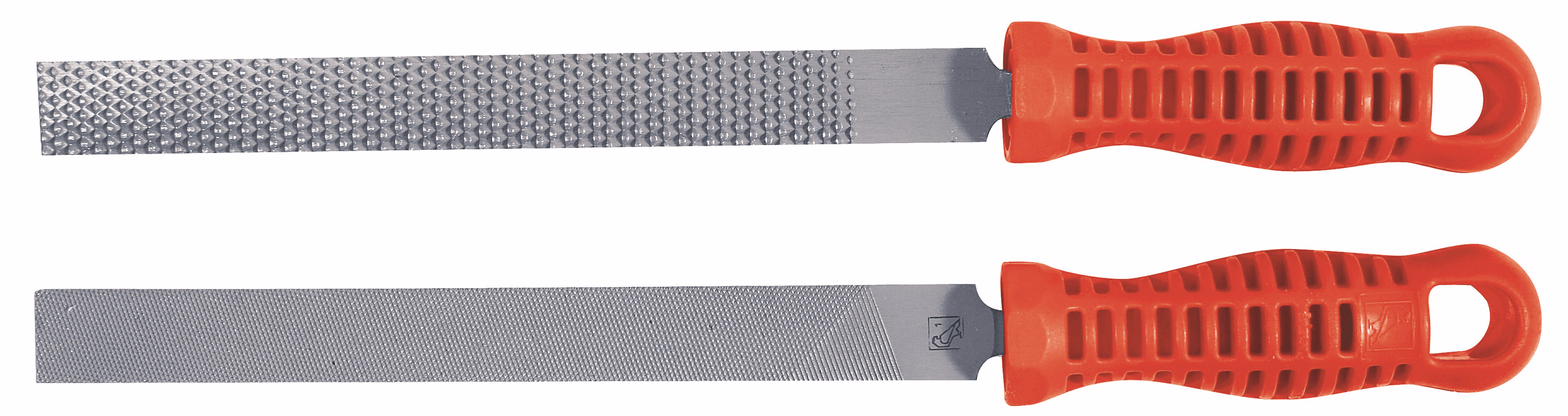 Raspelfeile mit Heft (200 mm), flachstumpf