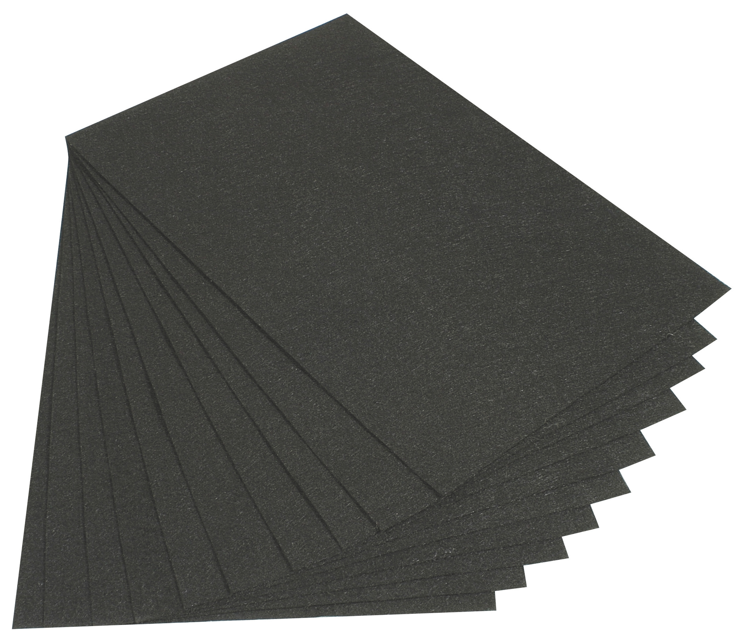 Feutrine de bricolage, noir (1,5 x 200 x 300mm)