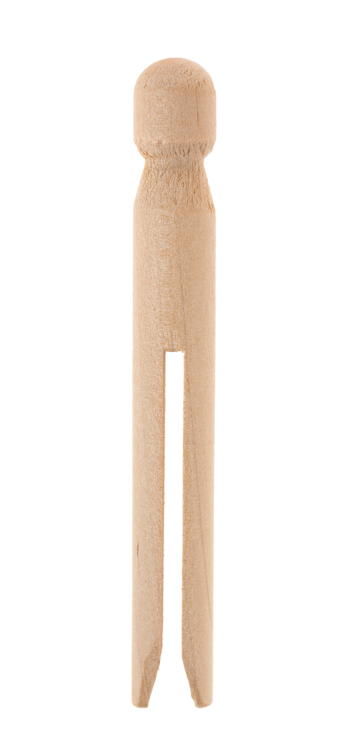 Lot de 100 minis Pinces à linge Long. 3cm, en bois brut, à customiser