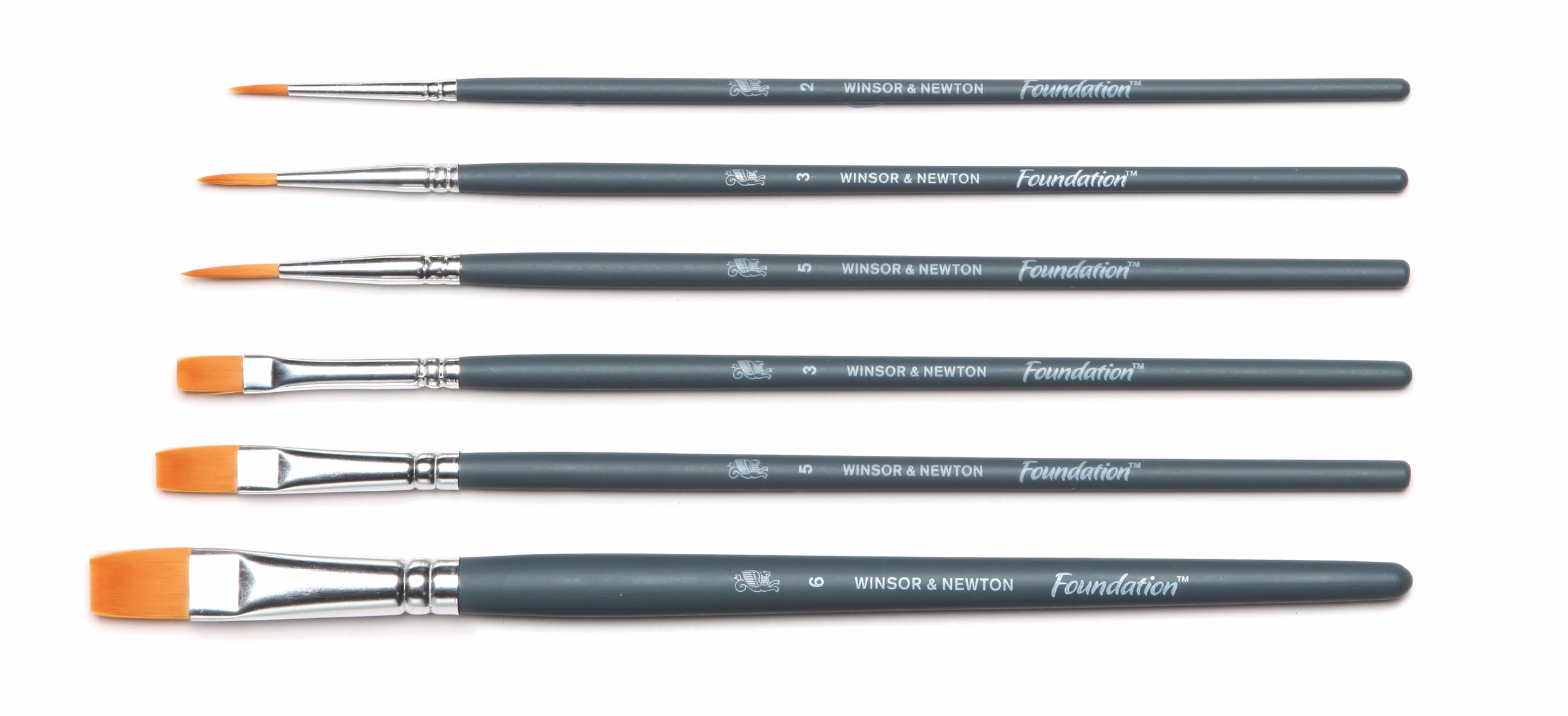 WINSOR & NEWTON Pinselset für Aquarell & Öl & Acryl