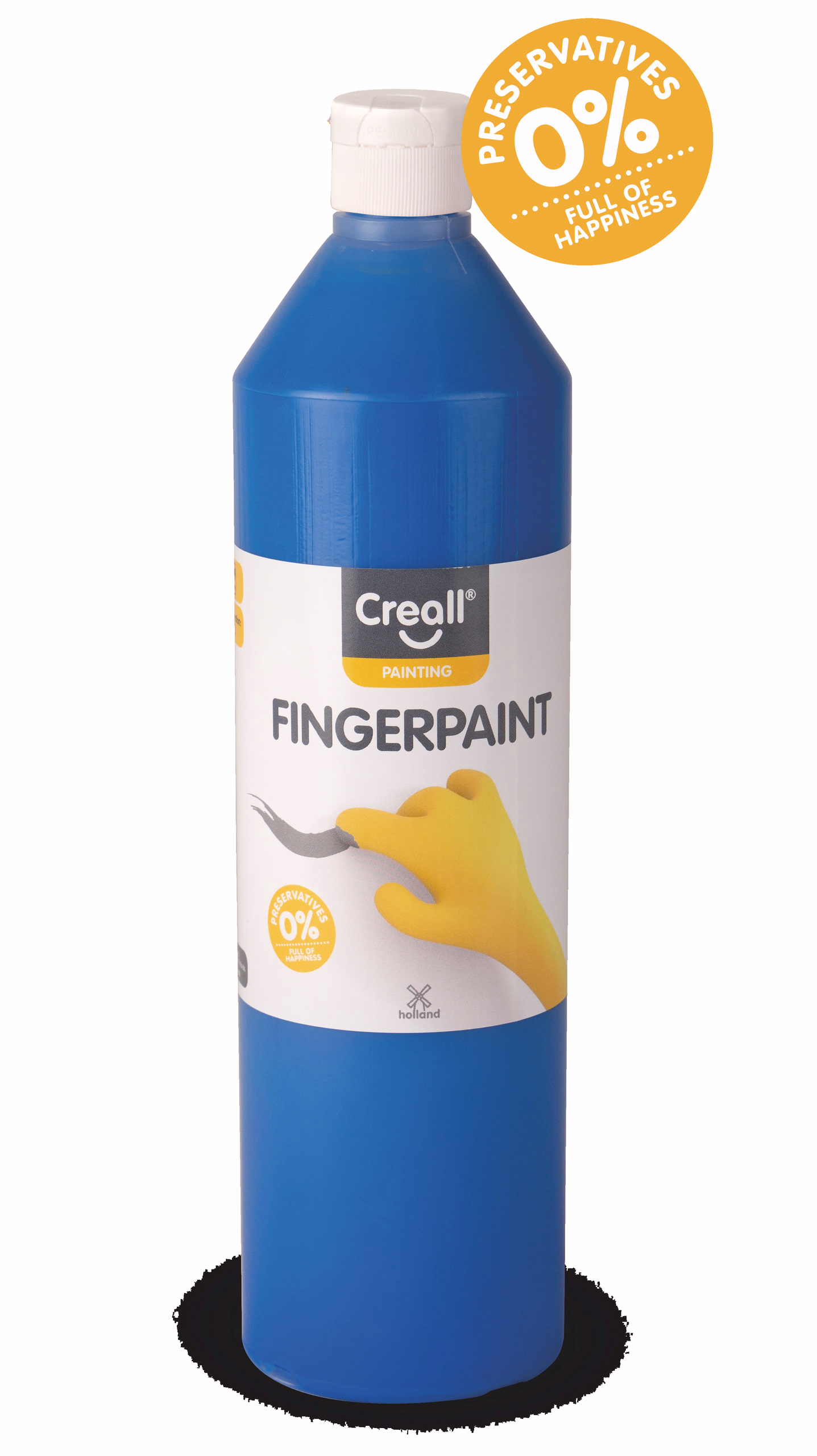 Fingerfarbe Creall, 750 ml blau