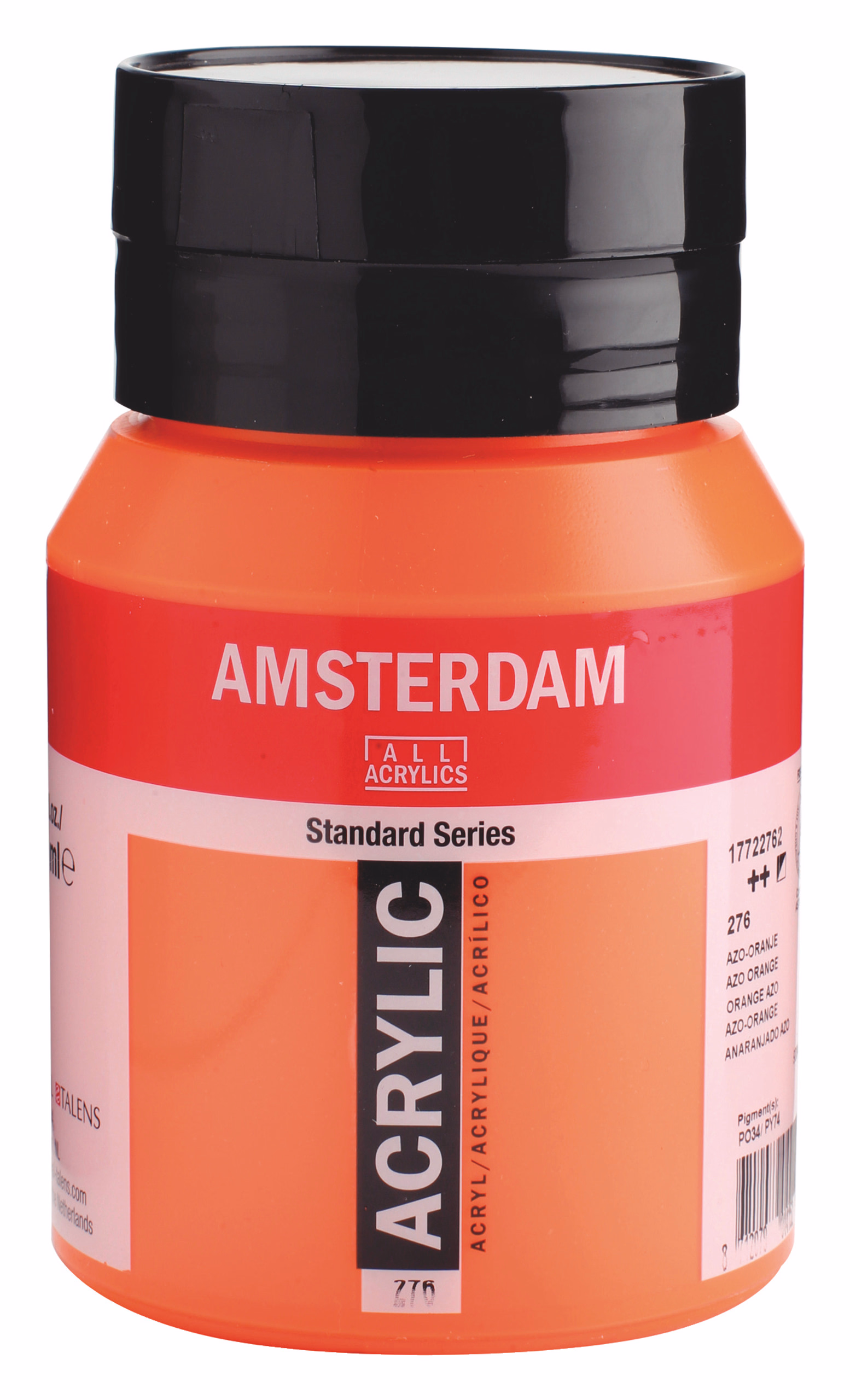 Amsterdam Acrylfarbe, 500 ml azo-orange