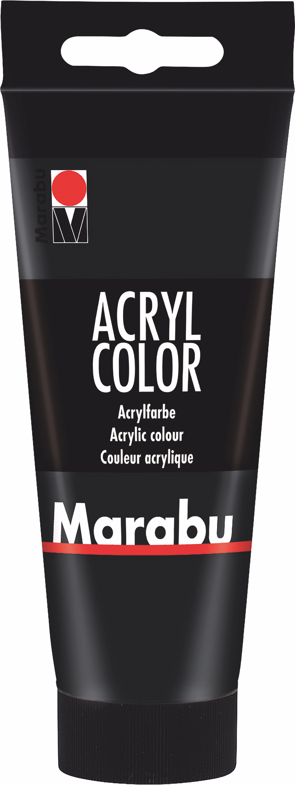 Marabu Acryl Color Mixed Media, 100 ml schwarz