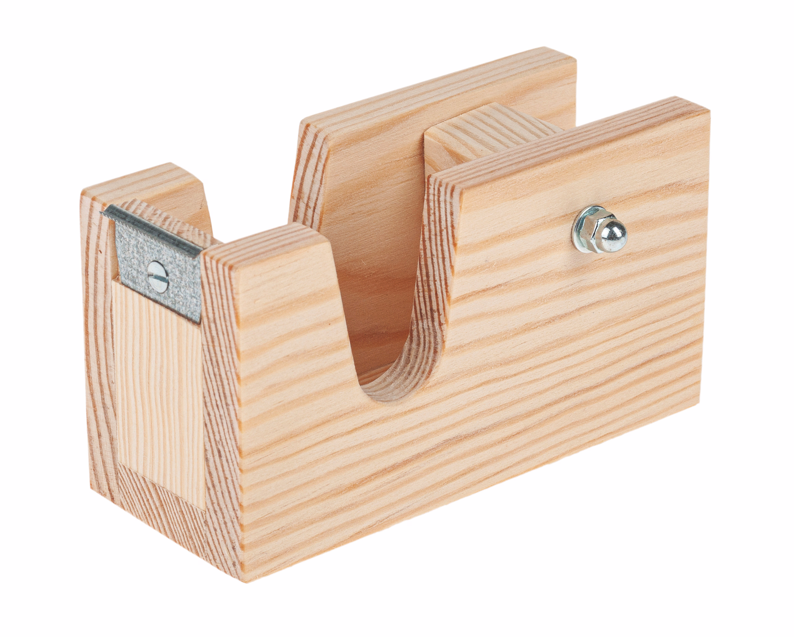 OPITEC Klebefilm Tischabroller Holz