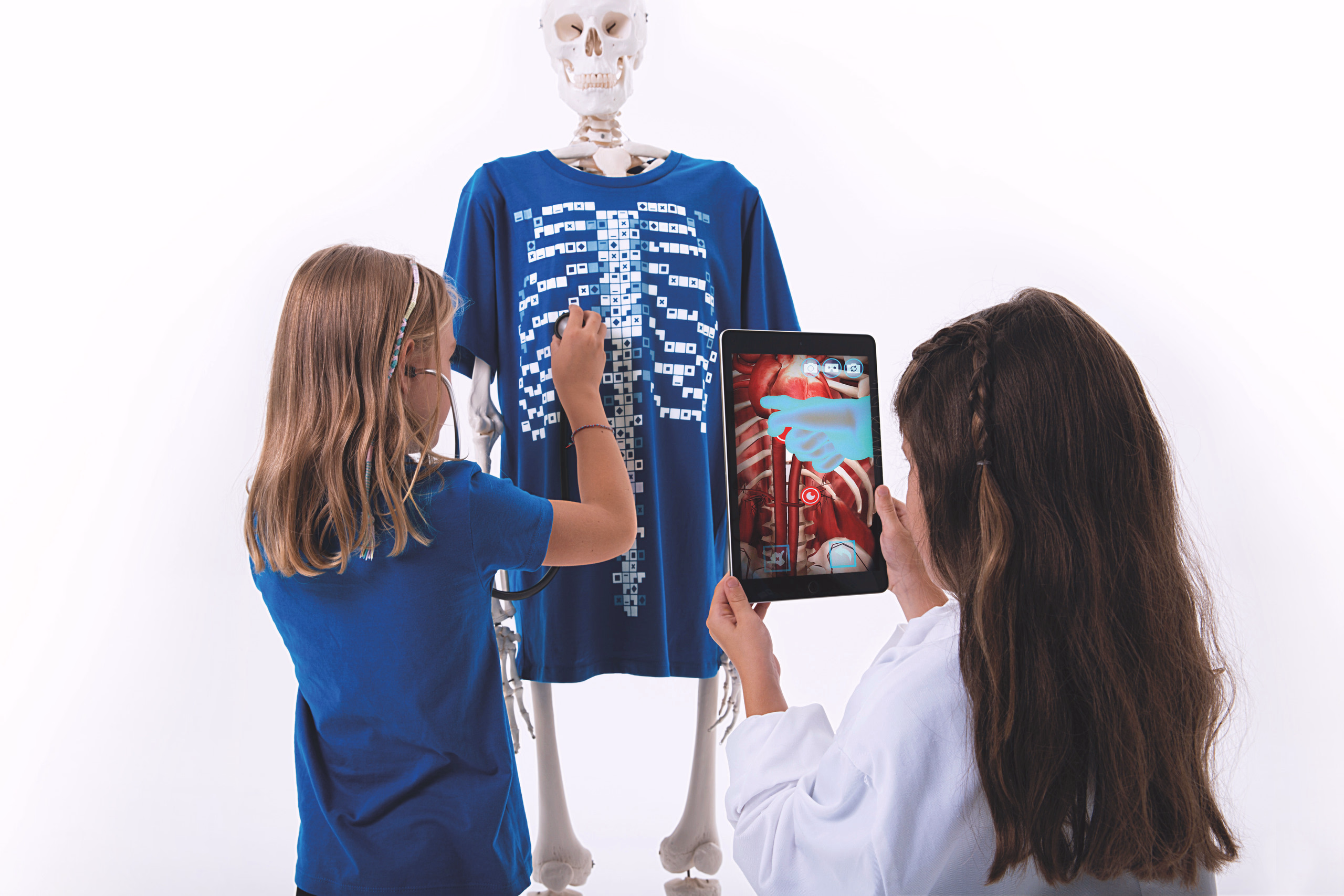 Curiscope Virtuali-Tee T-Shirt, XXL für Erwachsene