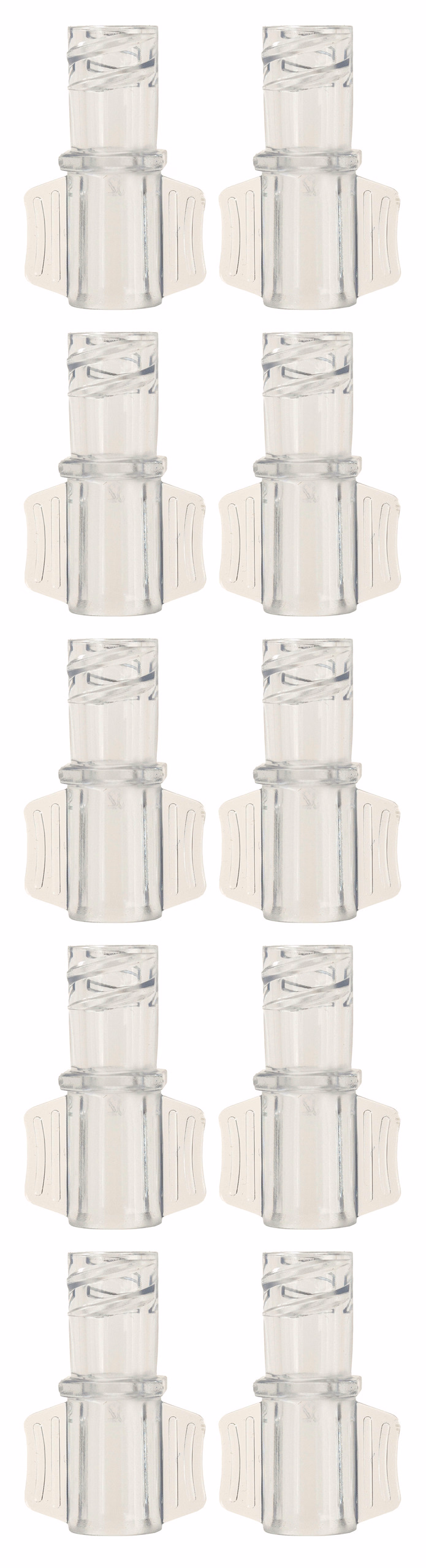 Stecker female für Spritze Luer Lock, 10 Stück