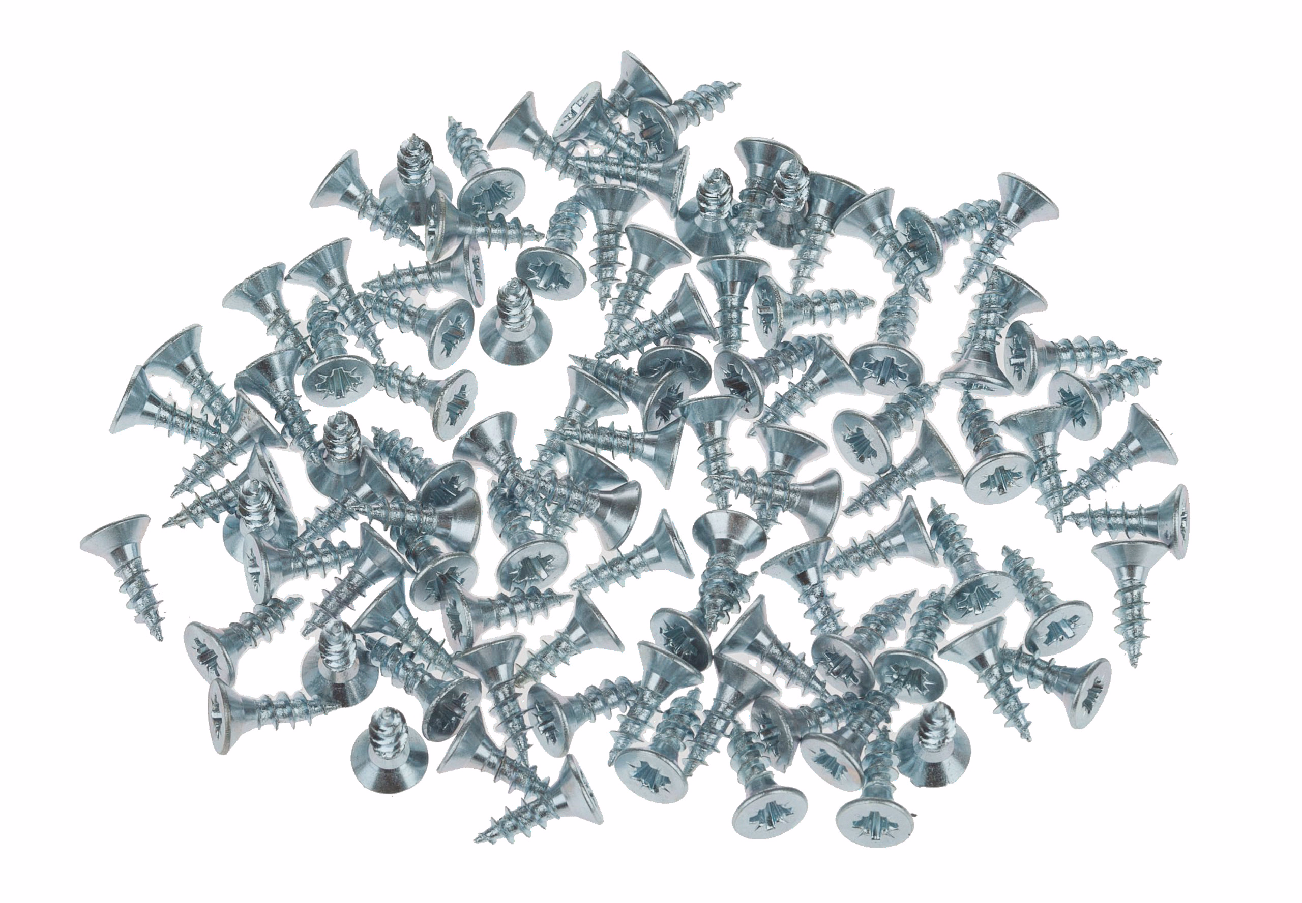 Spanplattenschrauben, 100 Stück 3 x 10