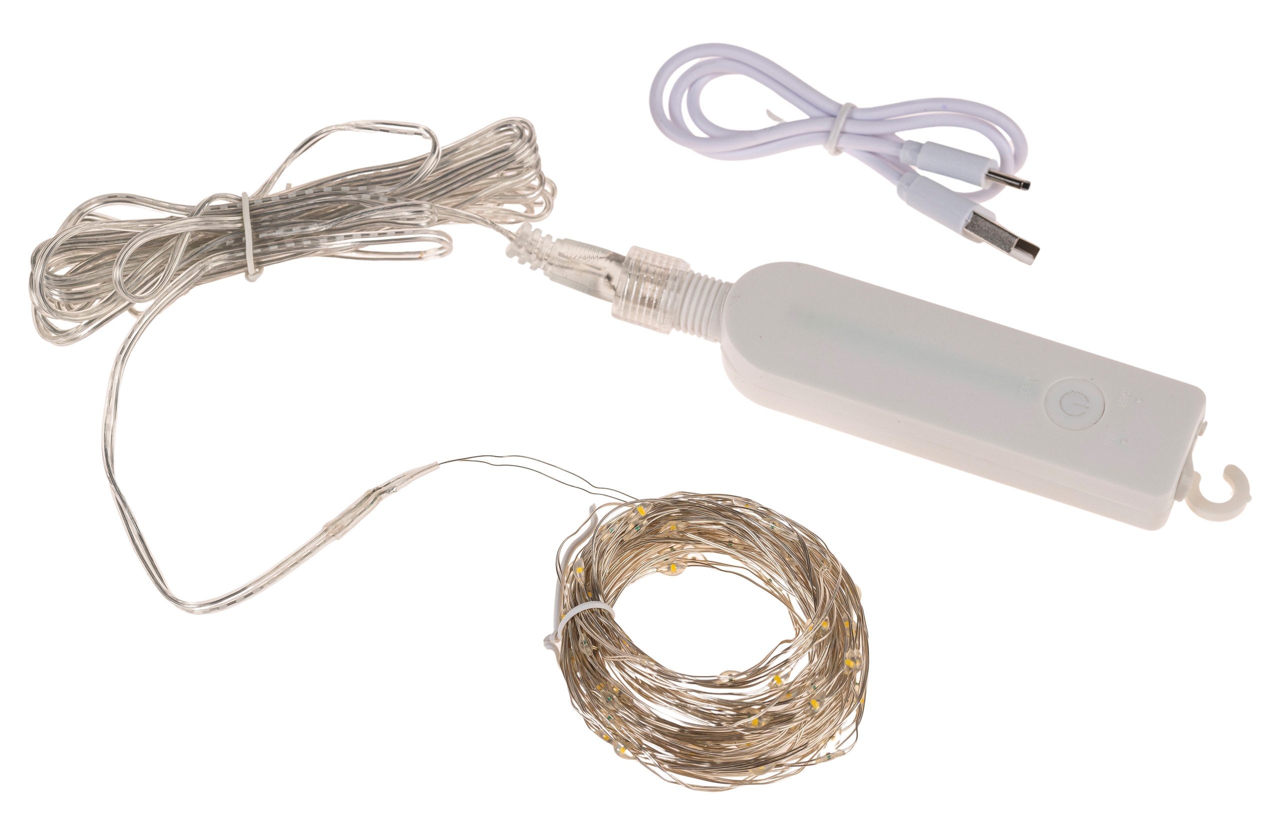 Micro LED - Catena luminosa, 100 LED, per esterni