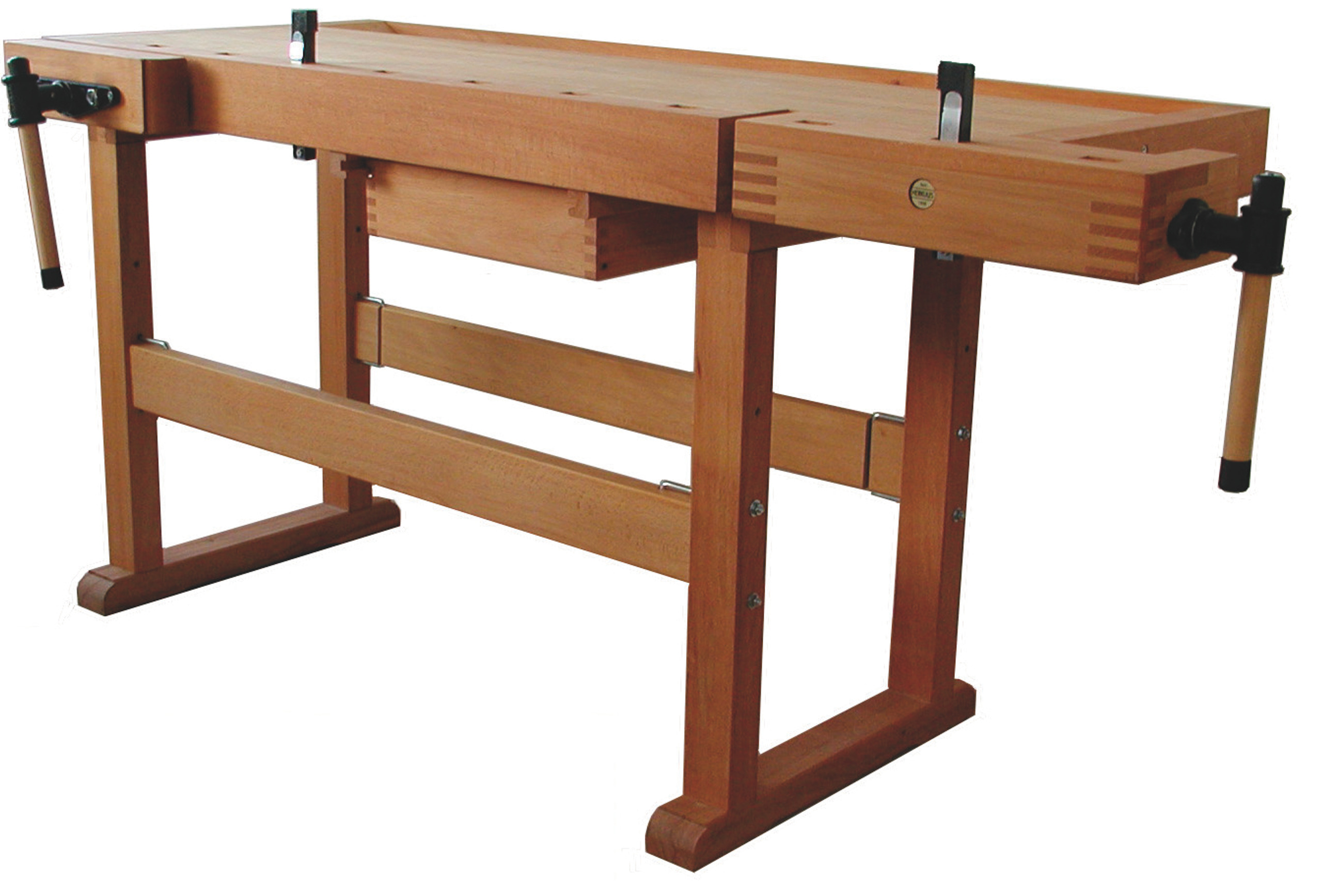 Etabli de menuisier en bois de hêtre modèle 1000