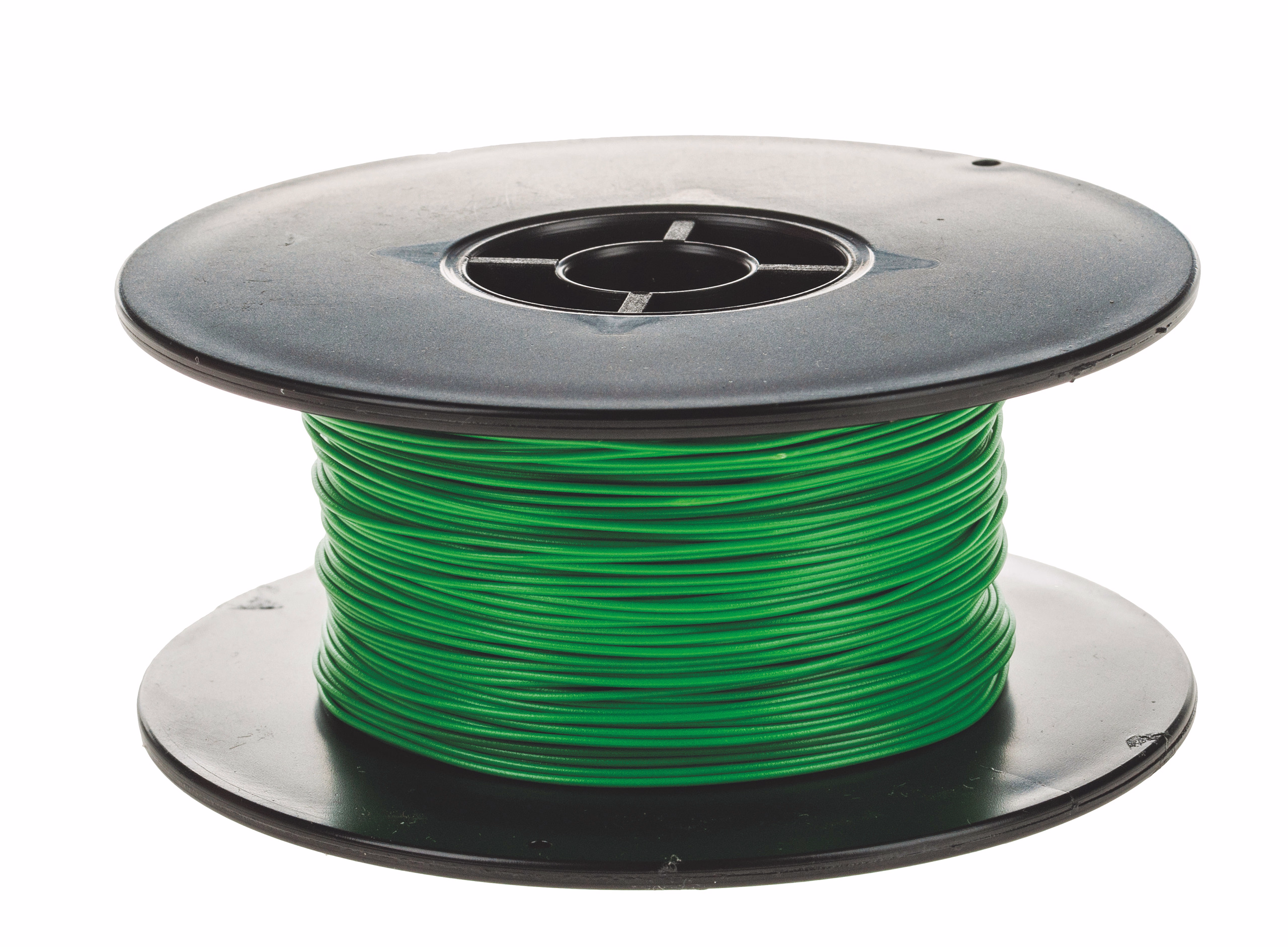 Fil de câblage monobrin (fil Y), 100 m, vert