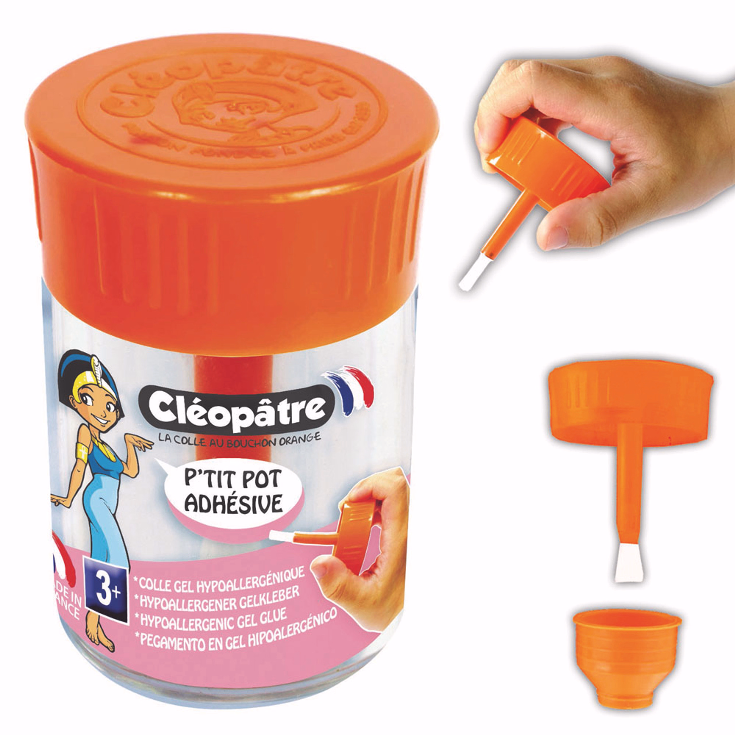 Cléopâtre Hypoallergener Gelkleber, 50g