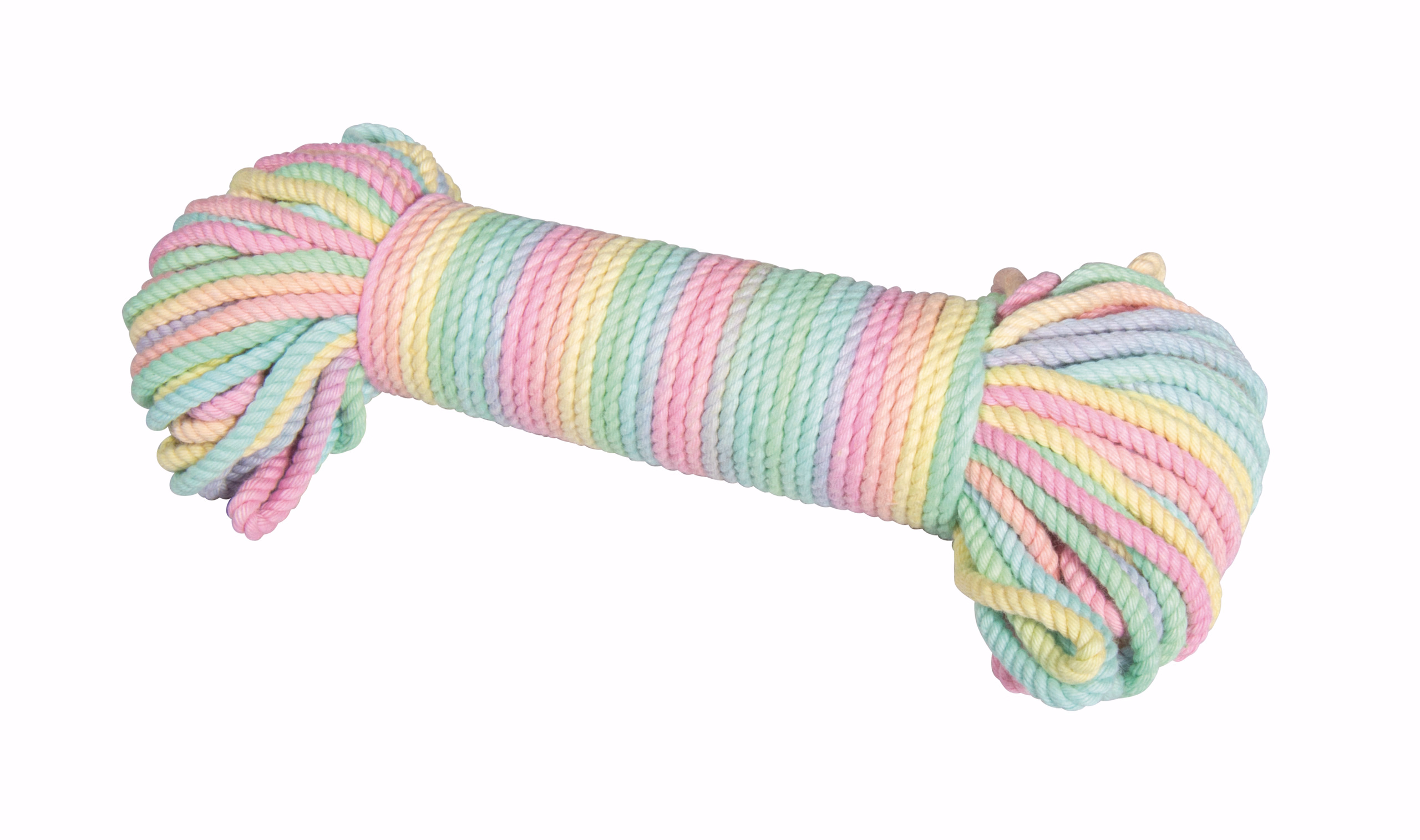 Macramé garen regenboog (3 mm x 30 m) 110 g