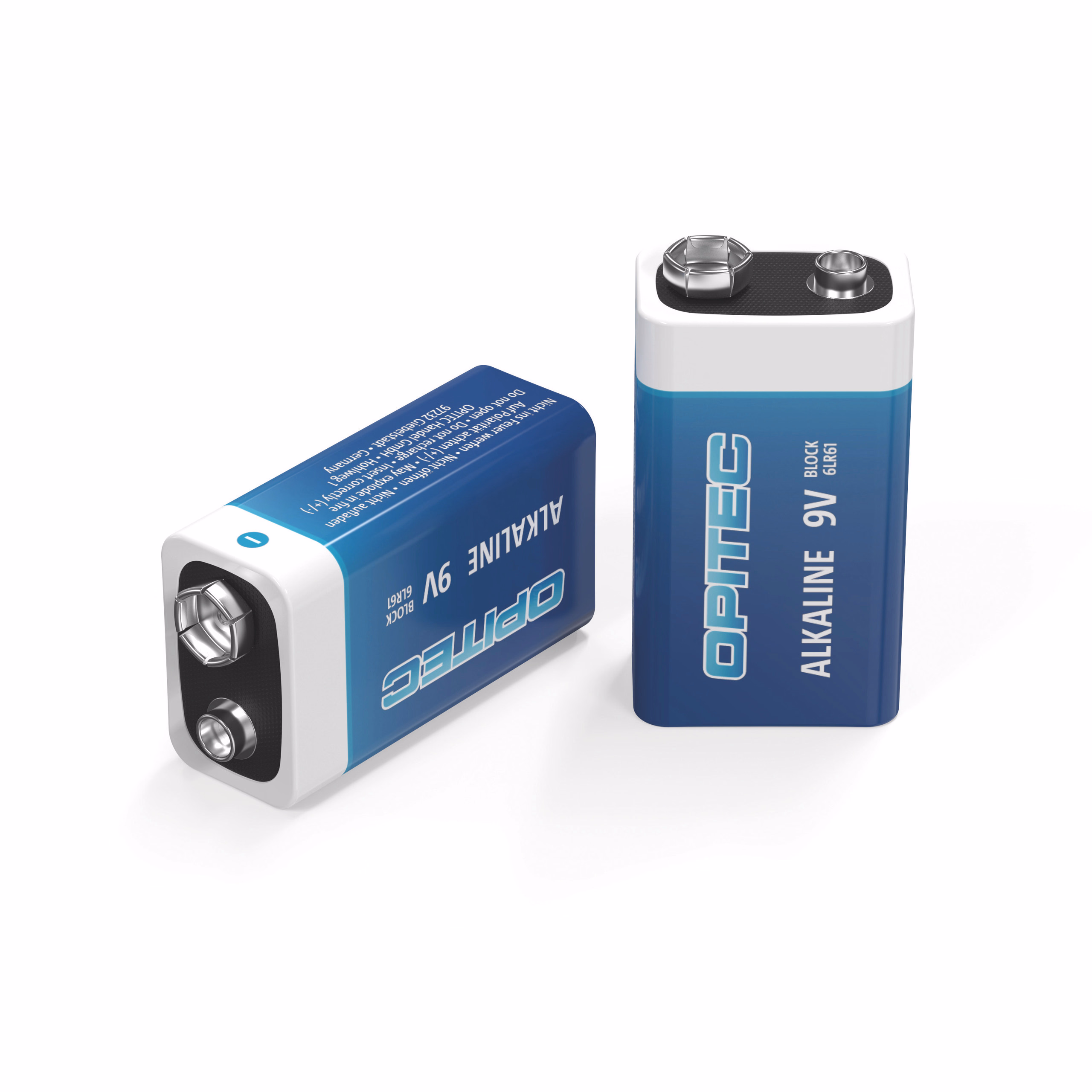 OPITEC Alkaline Batterie 9 V Block