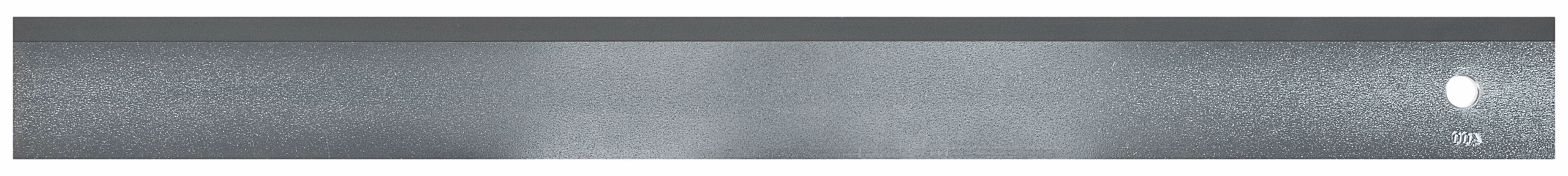Stalen liniaal met afschuining, verzinkt (400 mm)