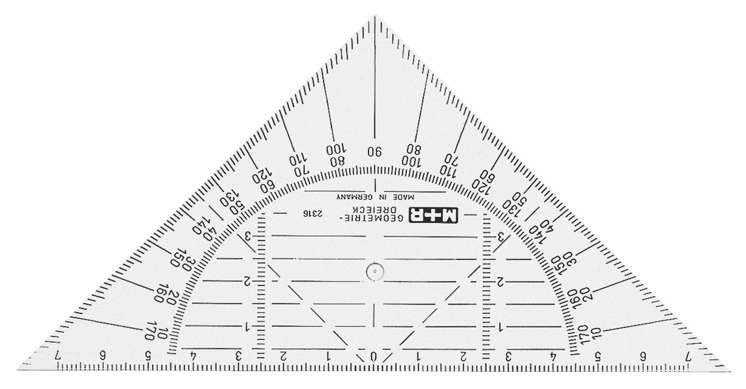 Squadretta combinata, lunghezza 140 mm, 1 pezzo
