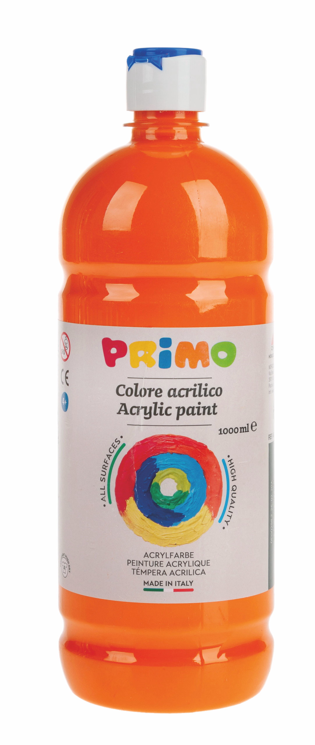 Primo acrylverf (1000 ml) oranje