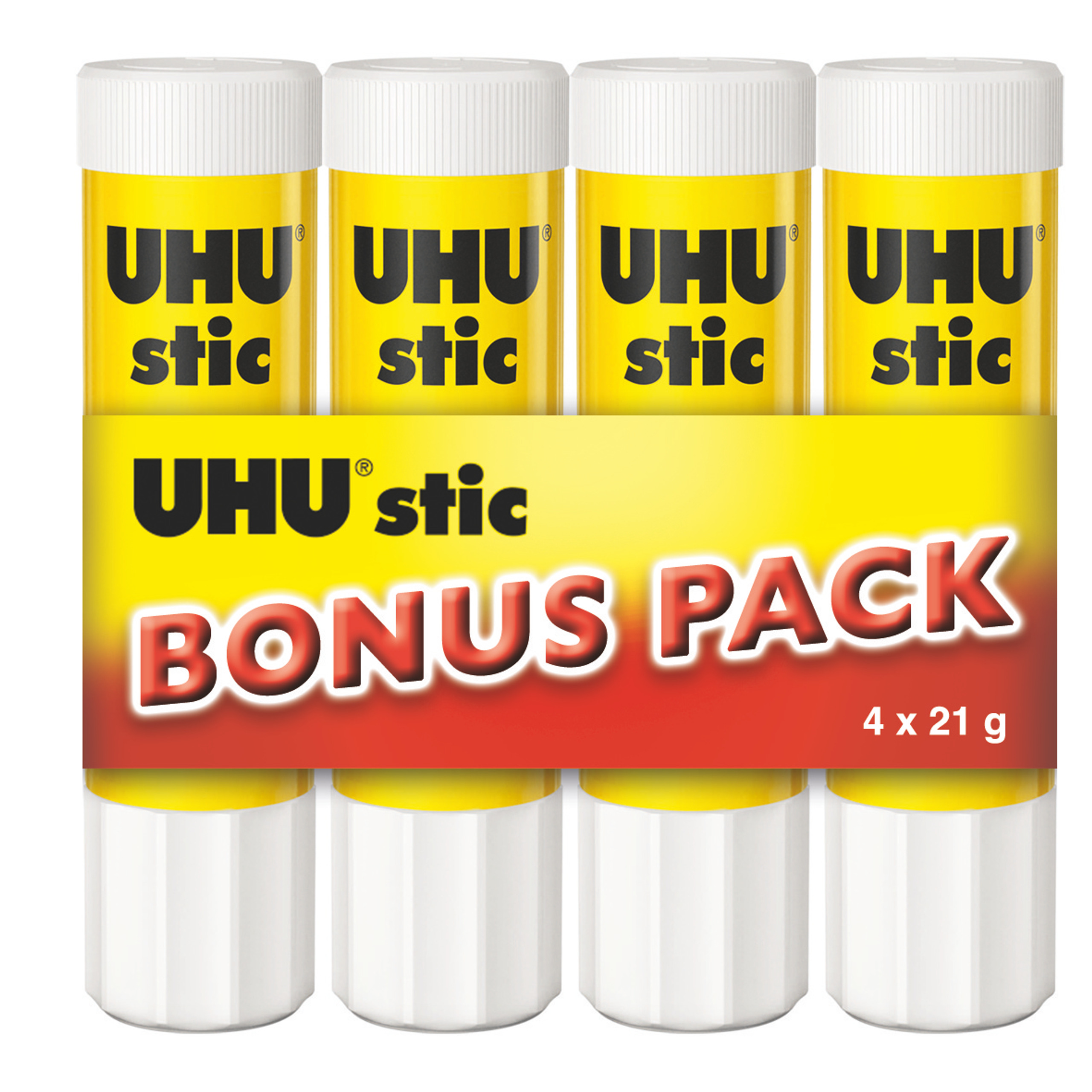 UHU Stic, 4x 21 g