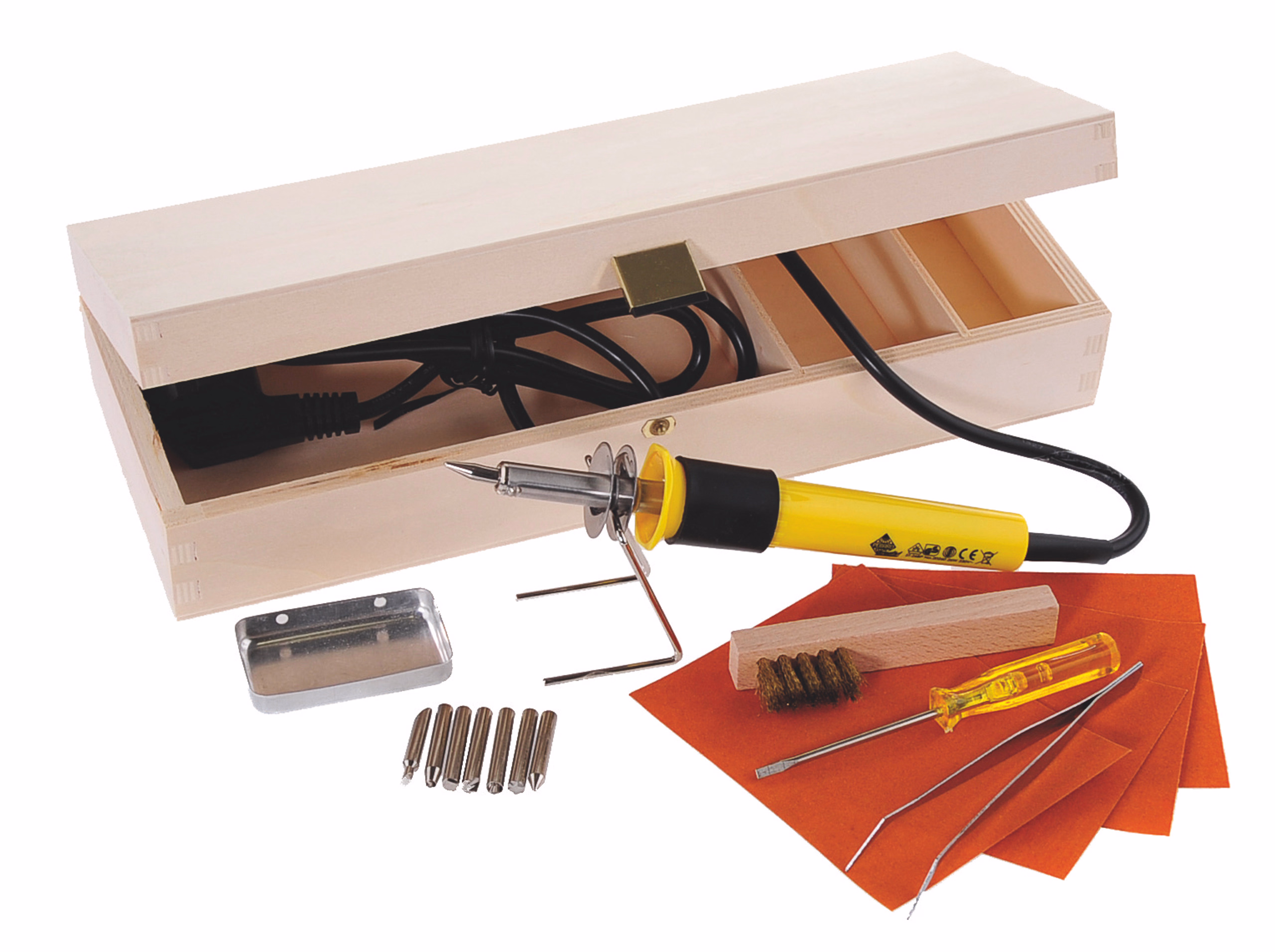 Brandmalkolben-Werkbox