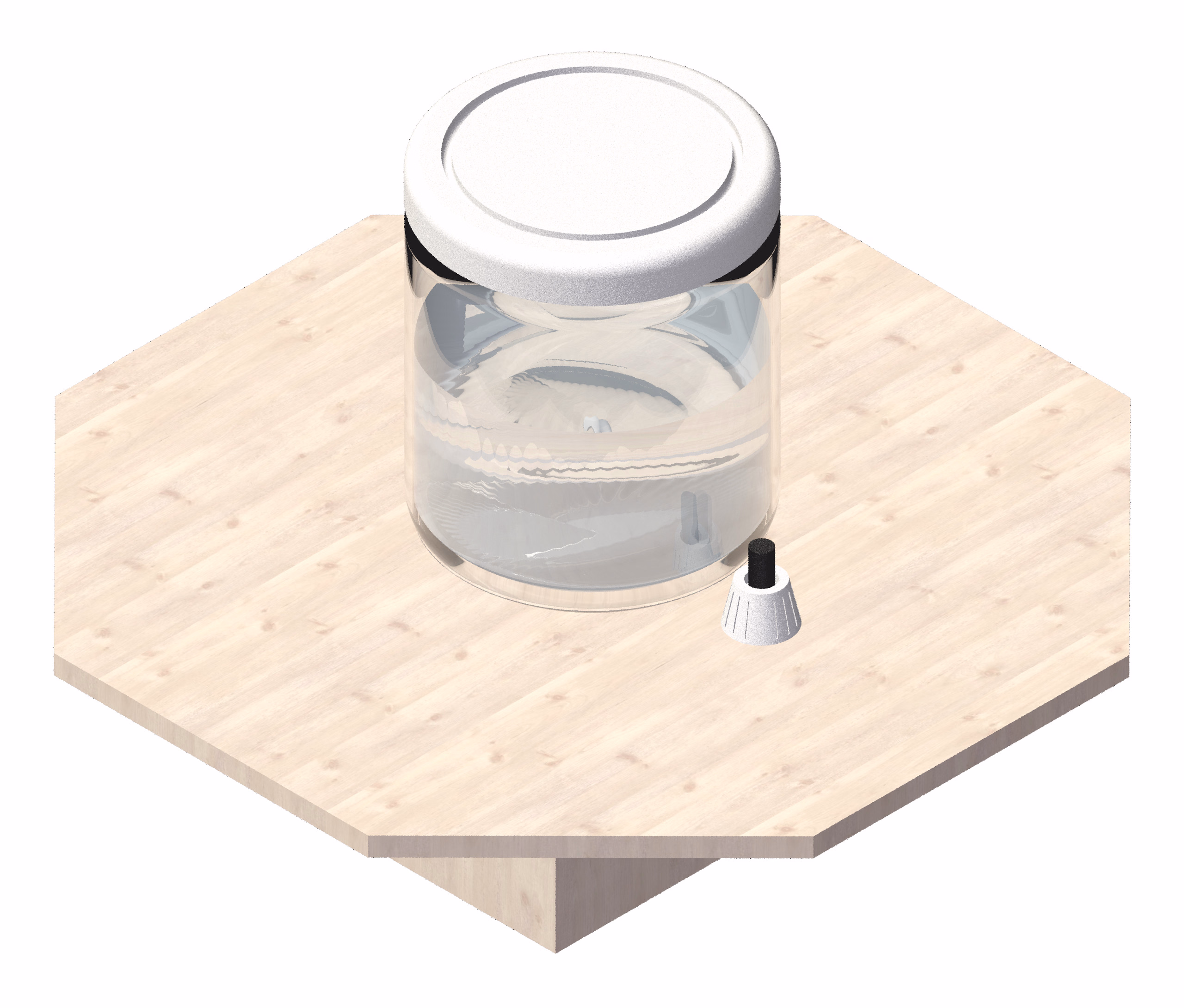 OPITEC Recycling Tischlampe