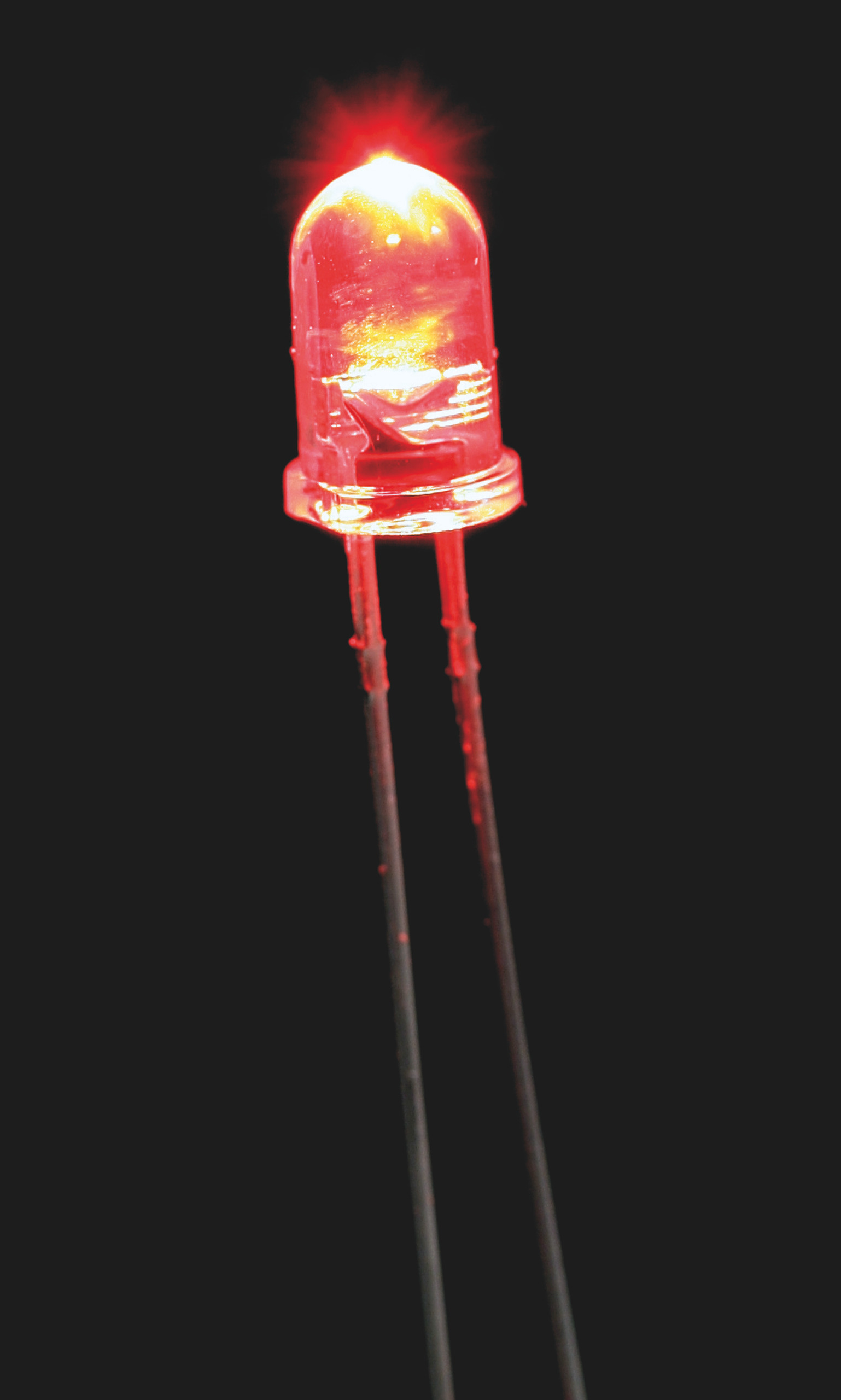 Ultrahell LEDs ultrahell, 50 Stück rot (5 mm) | rot | 25.000 mCd | 215728