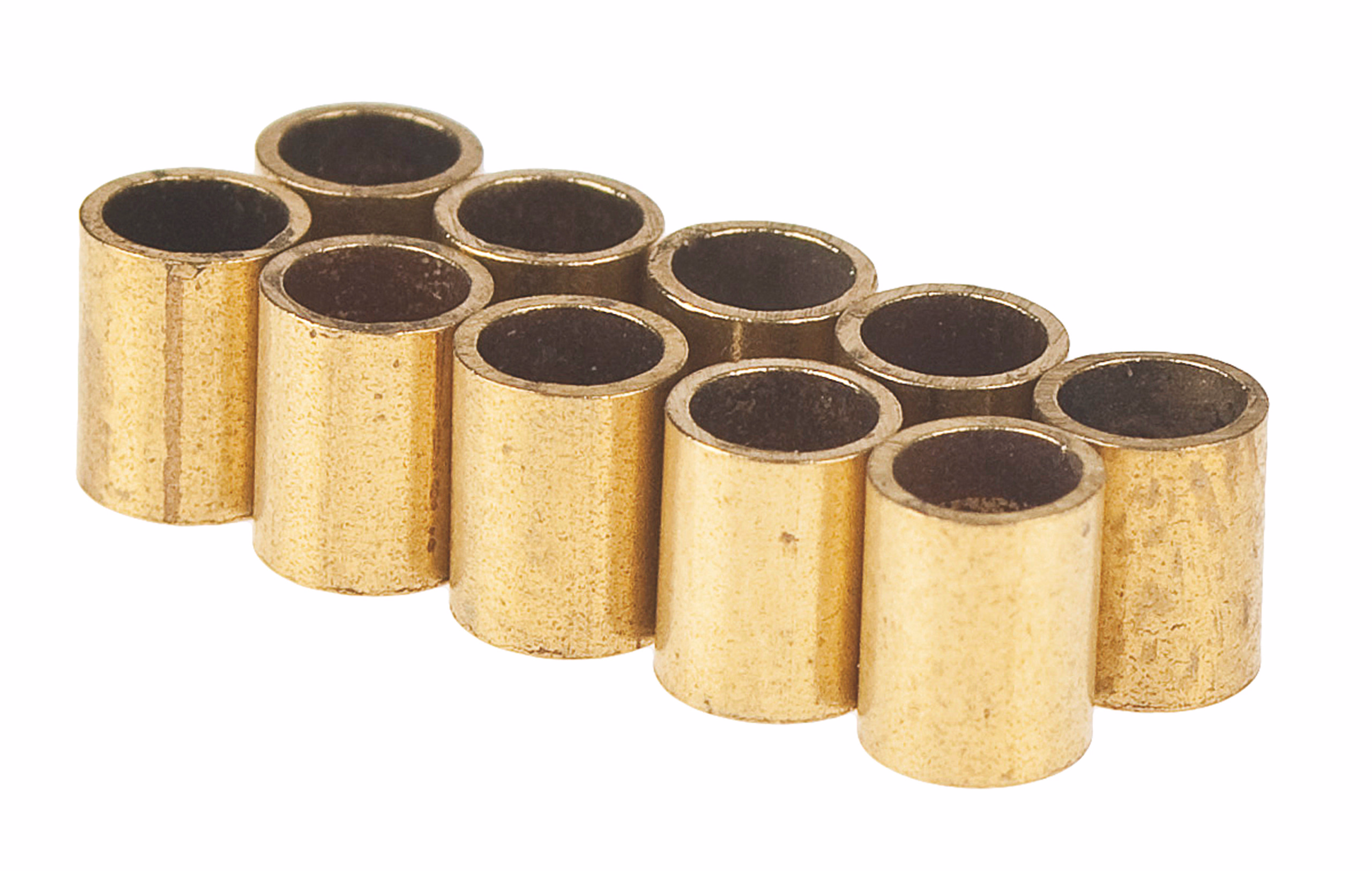 Douilles en laiton, 5 x 4 x 0,4 mm (LxøxE)