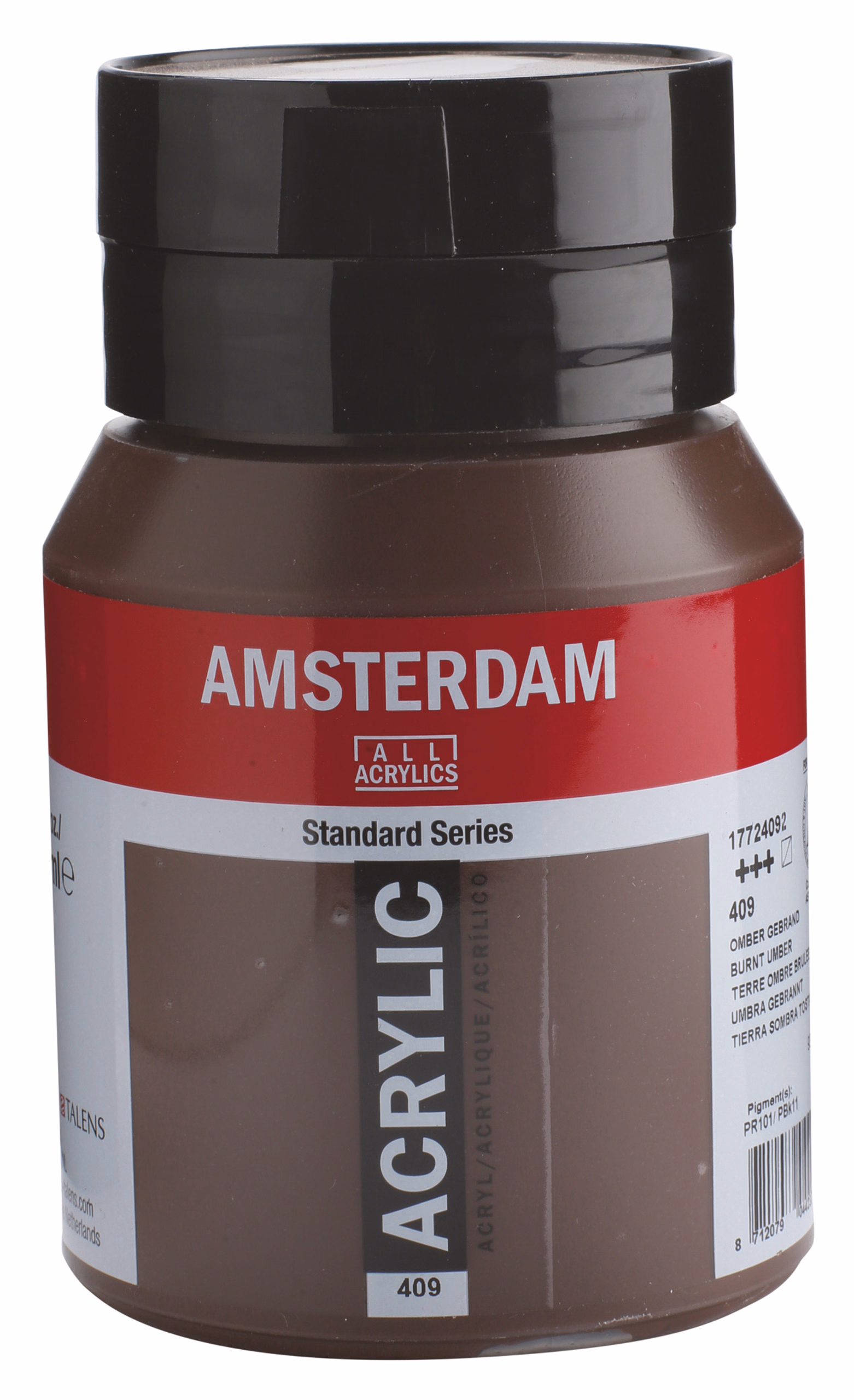 Amsterdam Acrylfarbe, 500 ml umbra gebrannt