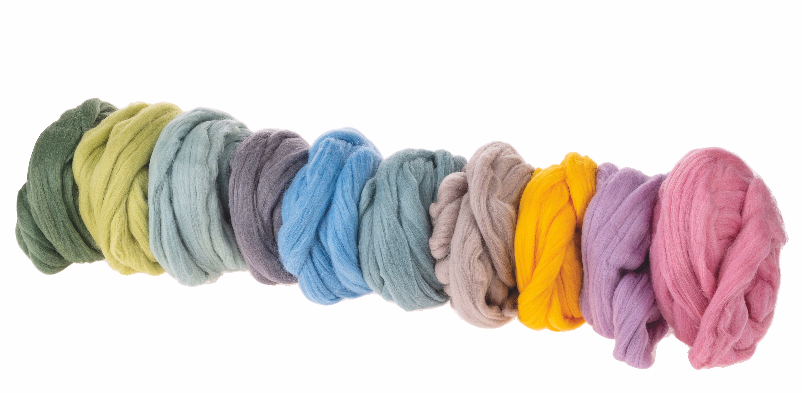 Set di lana di pecora , Colori pastello