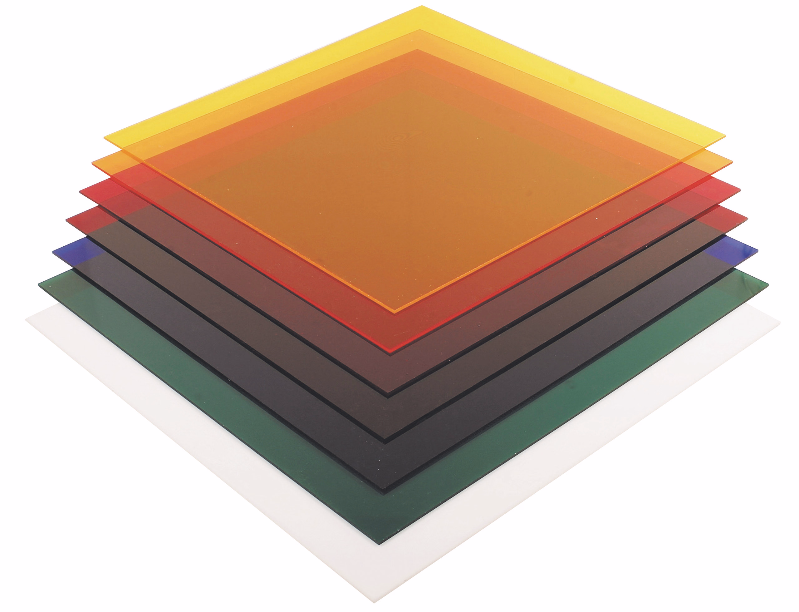 Acrylglas transparent gelb 3 mm Sondermaß