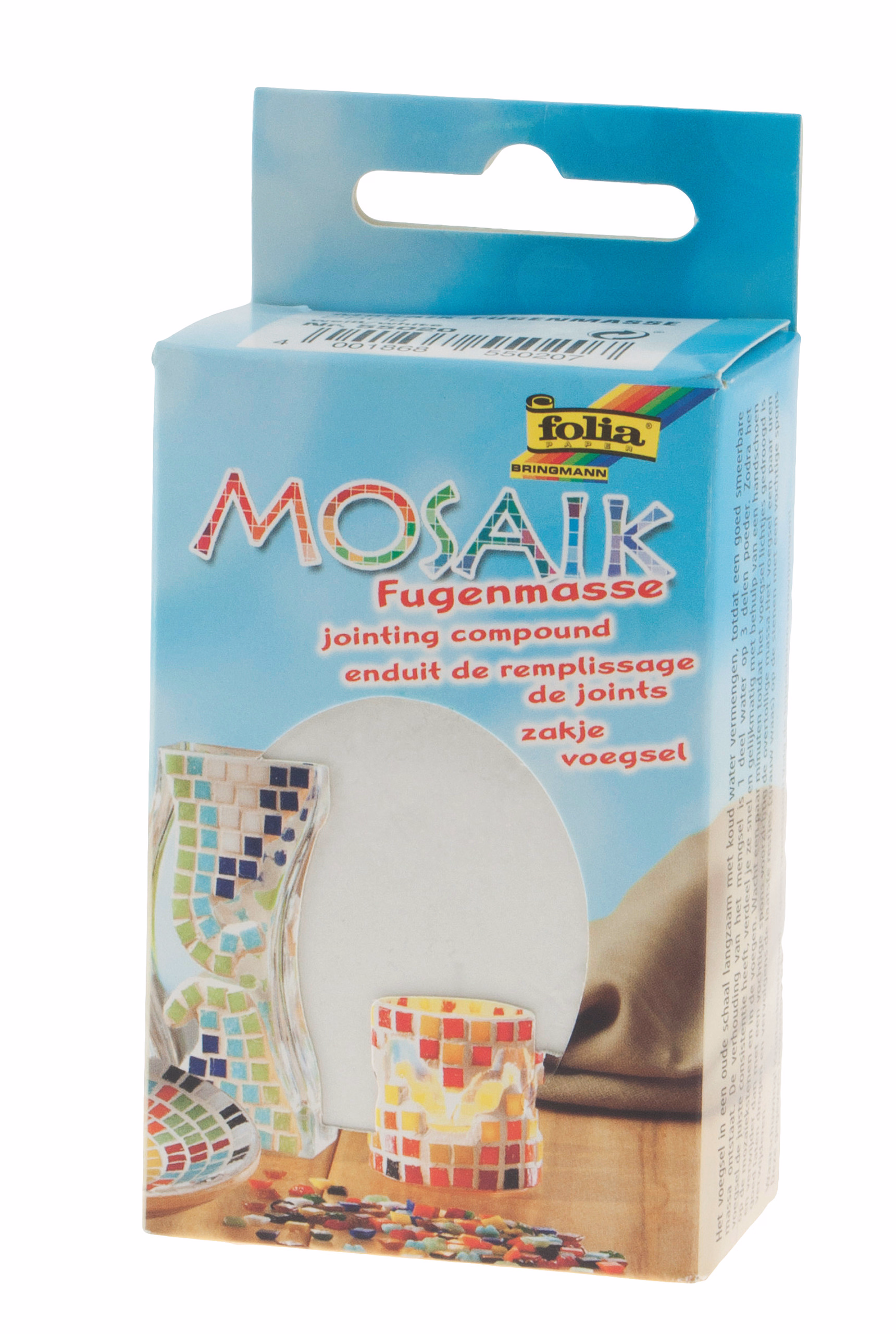 Mosaik Fugenmasse, 250 g weiß