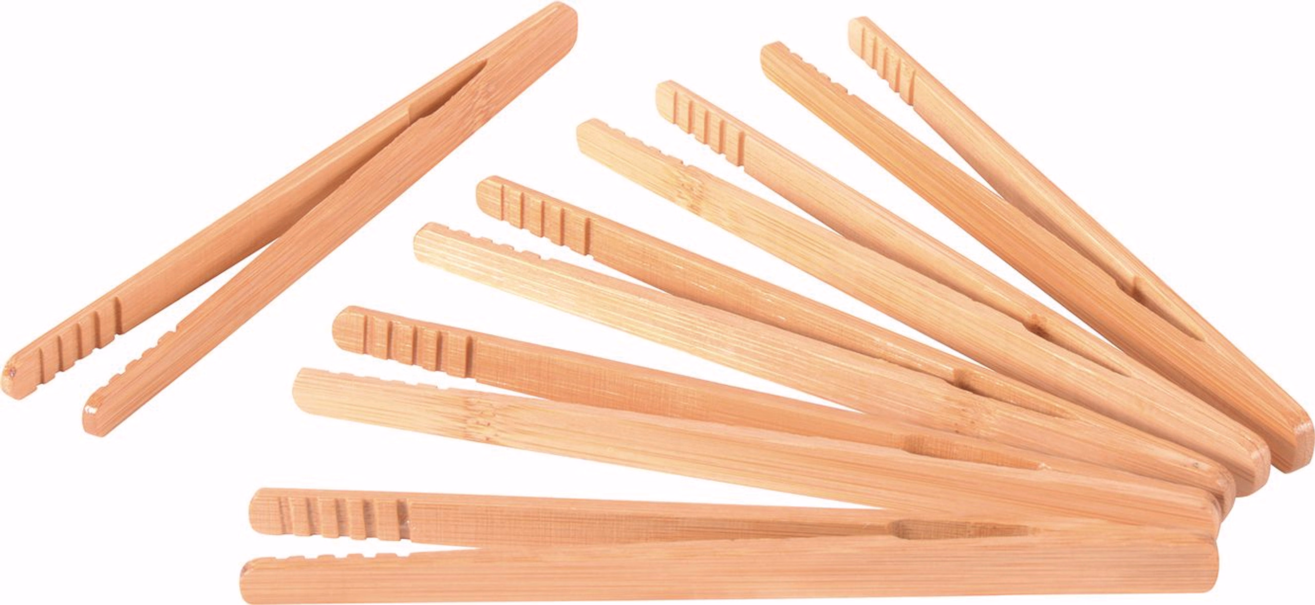 Bambus-Pinzetten, 6 Stück