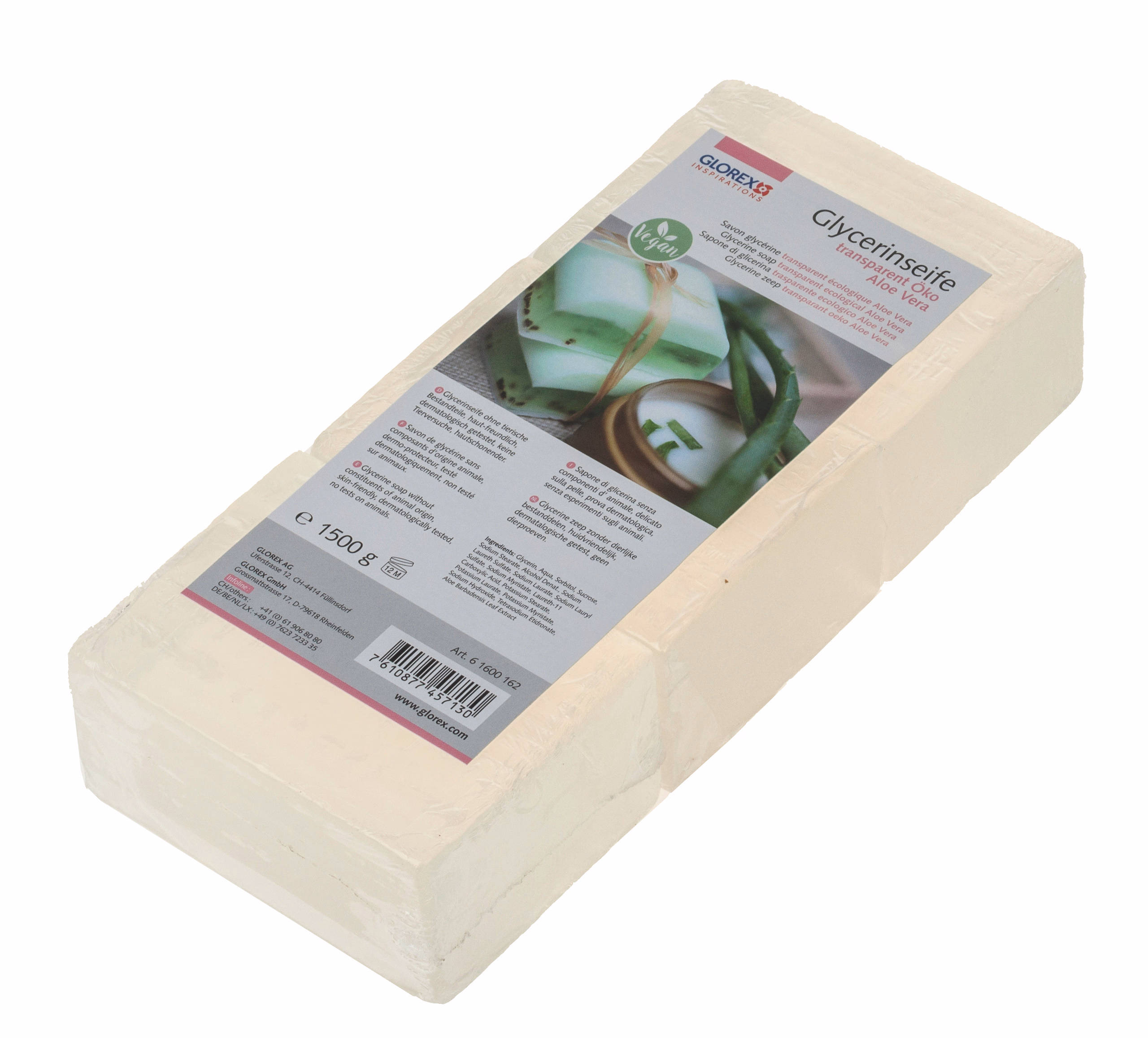 Sapone alla glicerina - Aloe Vera ecologico