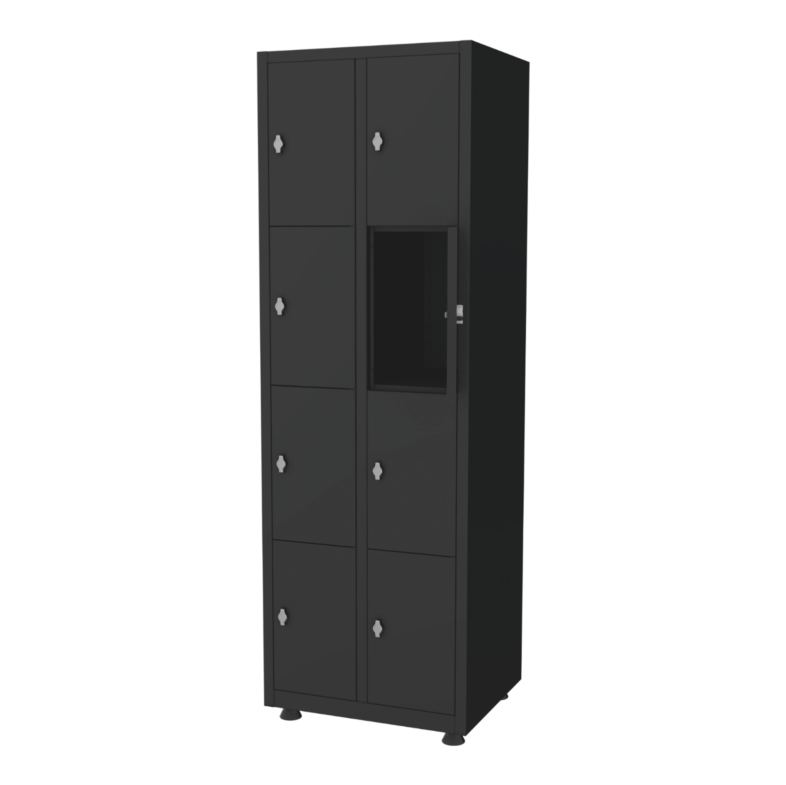 Lockerkast 2-delig – 8-deurs – 1800 x 600 x 500 mm