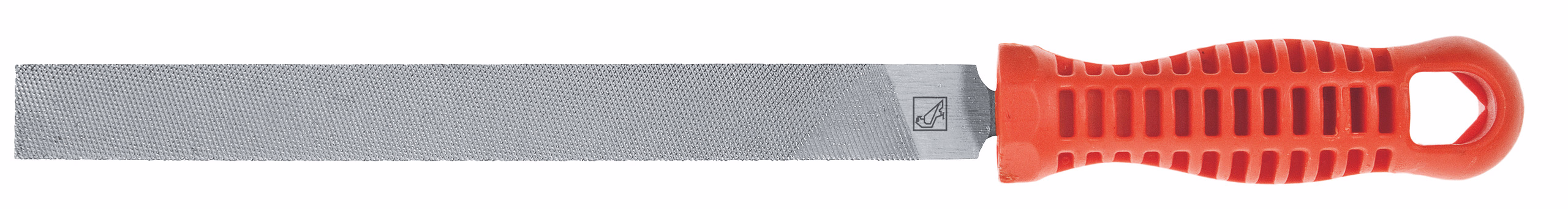 Feile Hieb 1 mit Heft (200 mm), flachstumpf