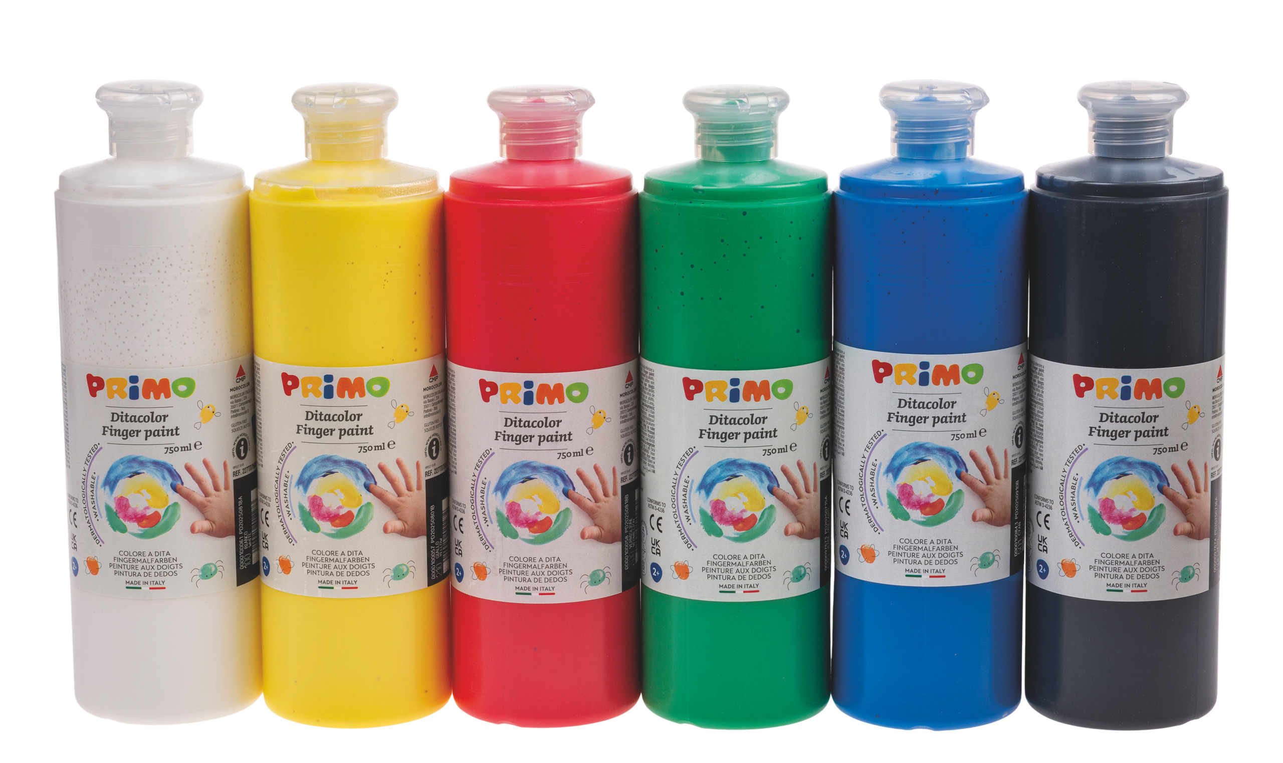 PRIMO Fingerfarben Set
