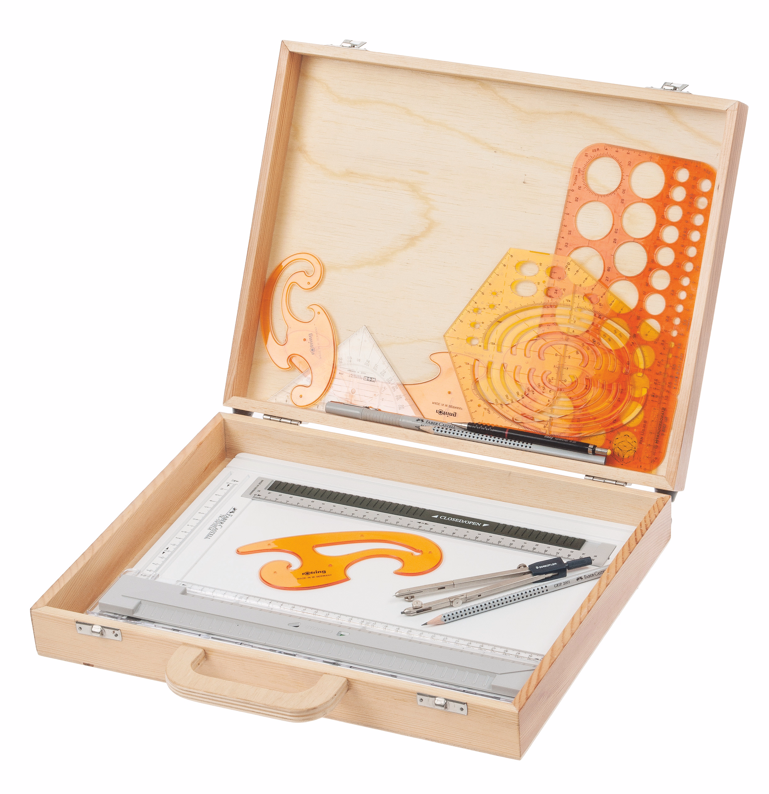 OPITEC Mallette en bois, Mallette en..., la pièce