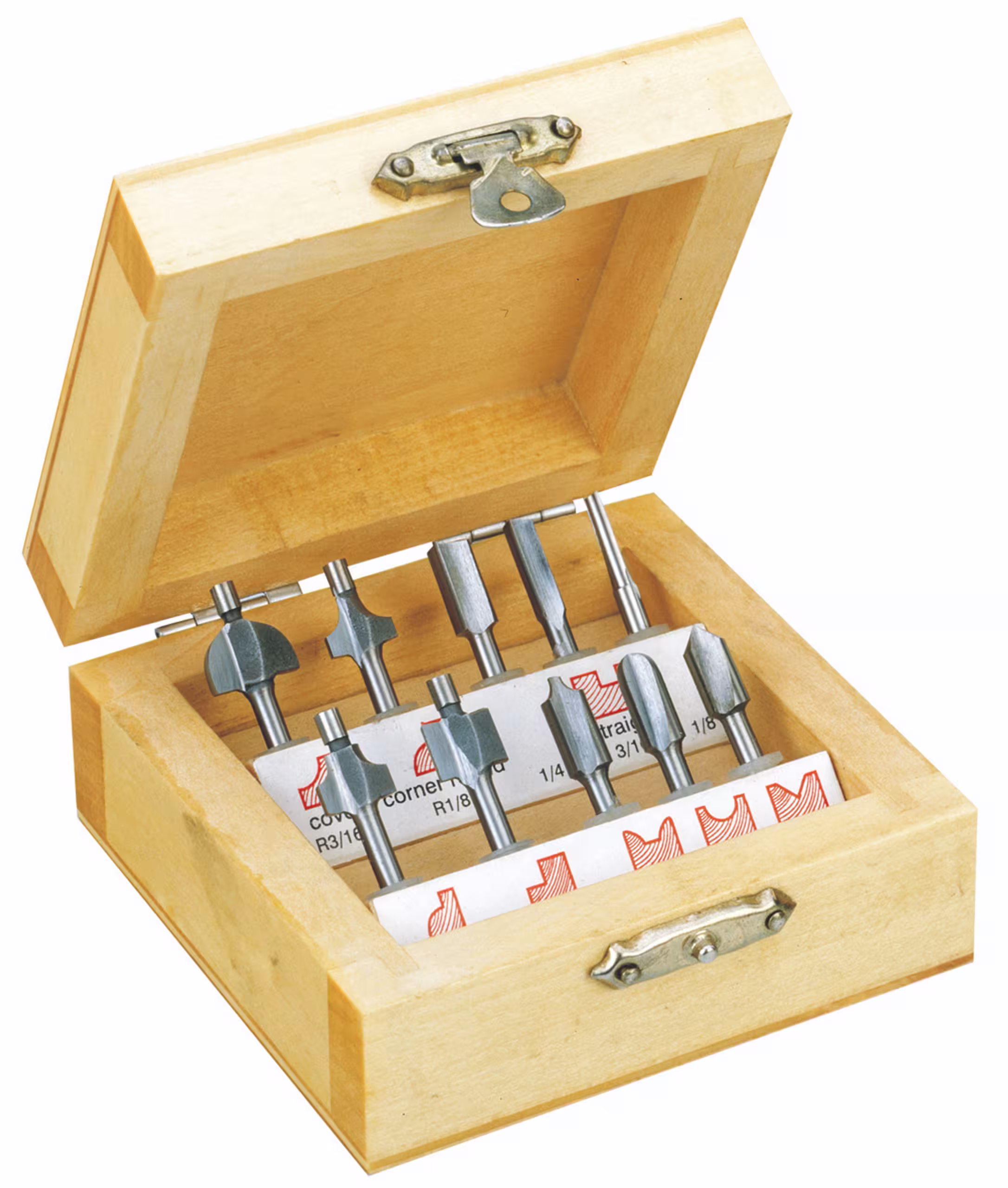 Houtfrees set Proxxon, 10-delig