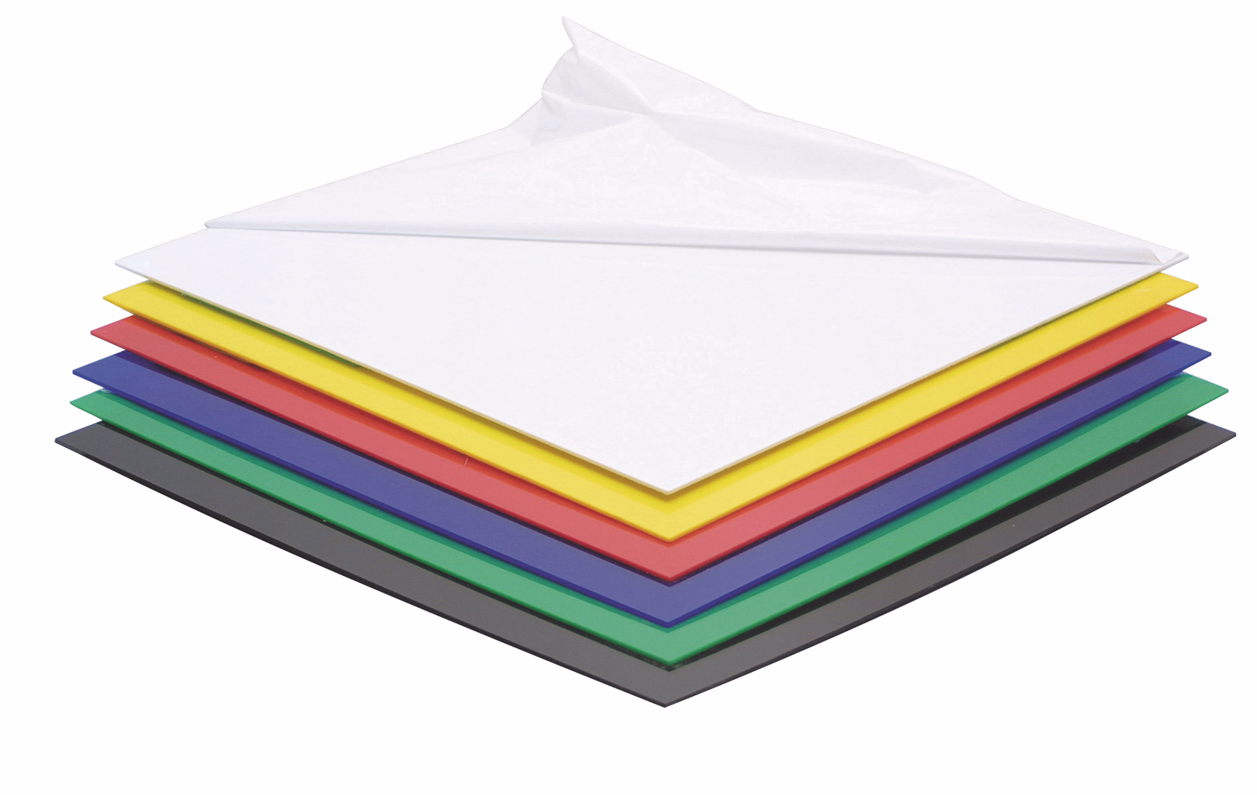 Acrylglas deckend weiß 3 mm Sondermaß