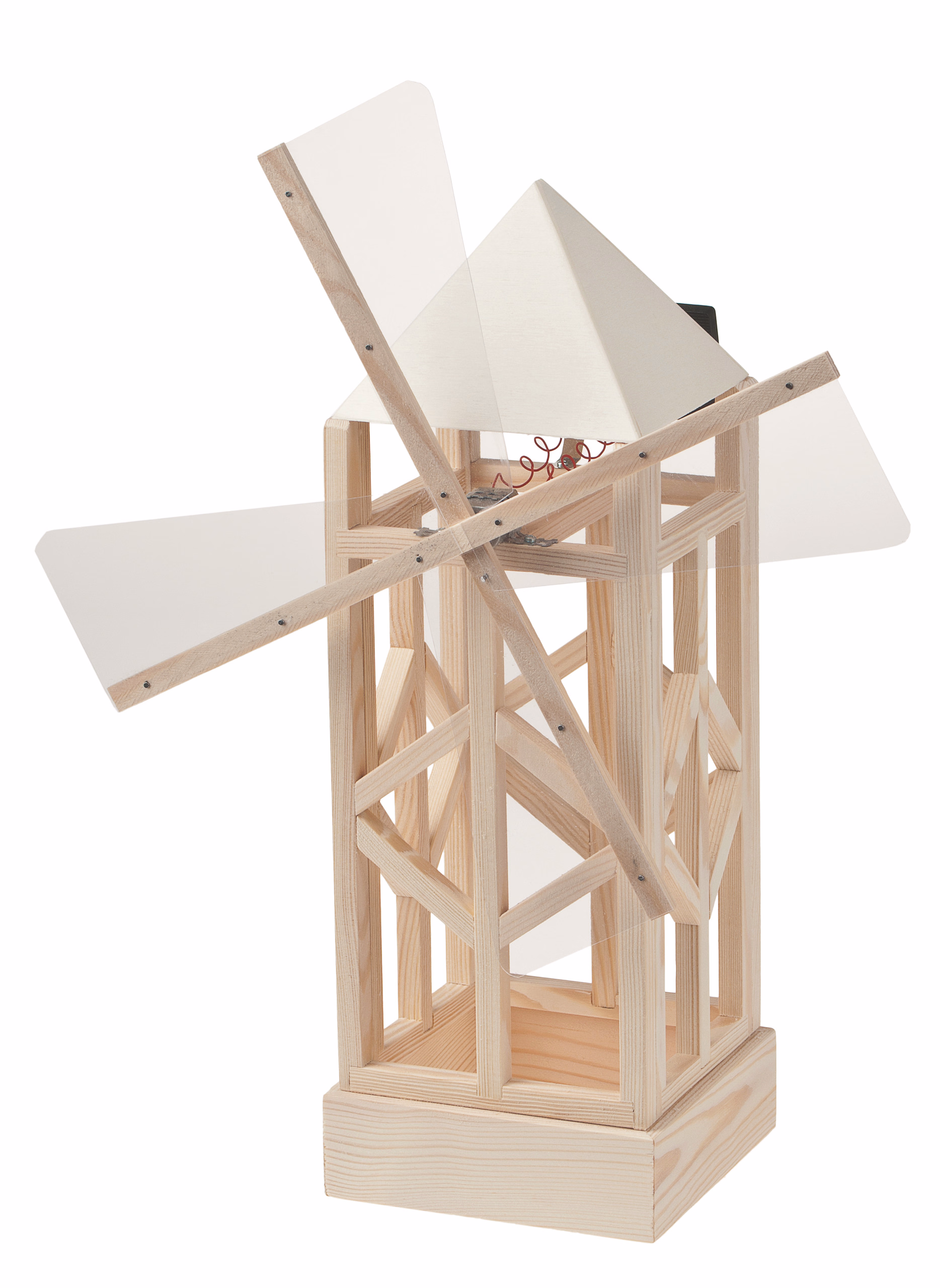 OPITEC Solarbetriebene Fachwerk-Mühle