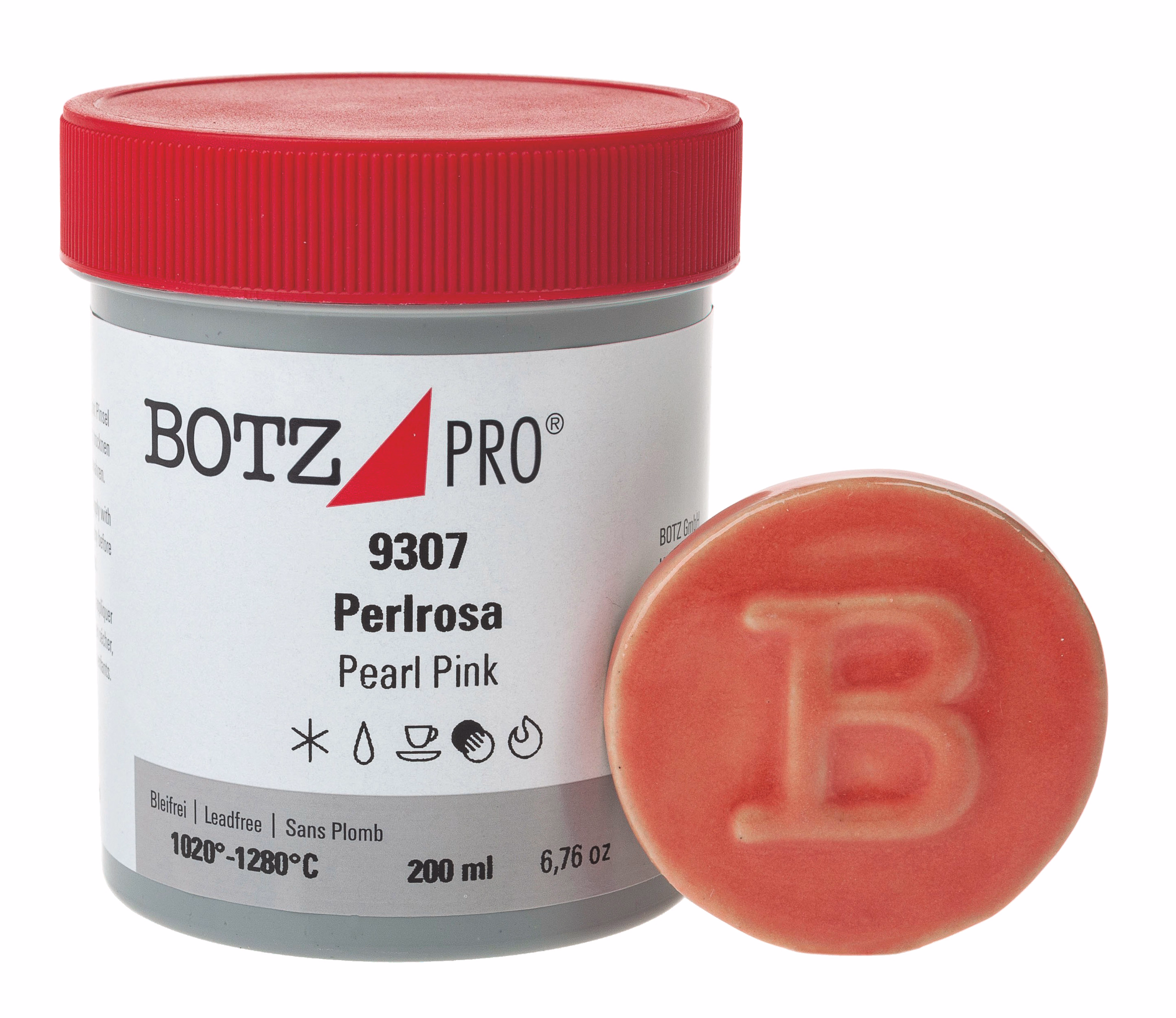 Pro-Glasur Botz, 200 ml perlrosa