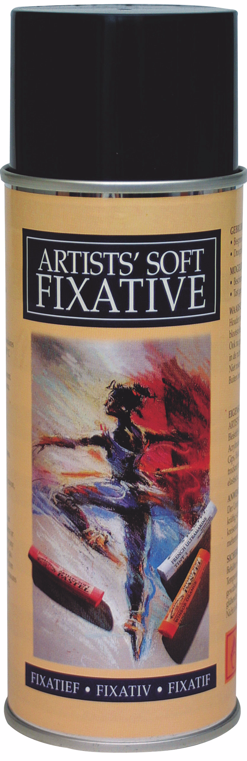 Artists' fixatiespray soft, 400 ml
