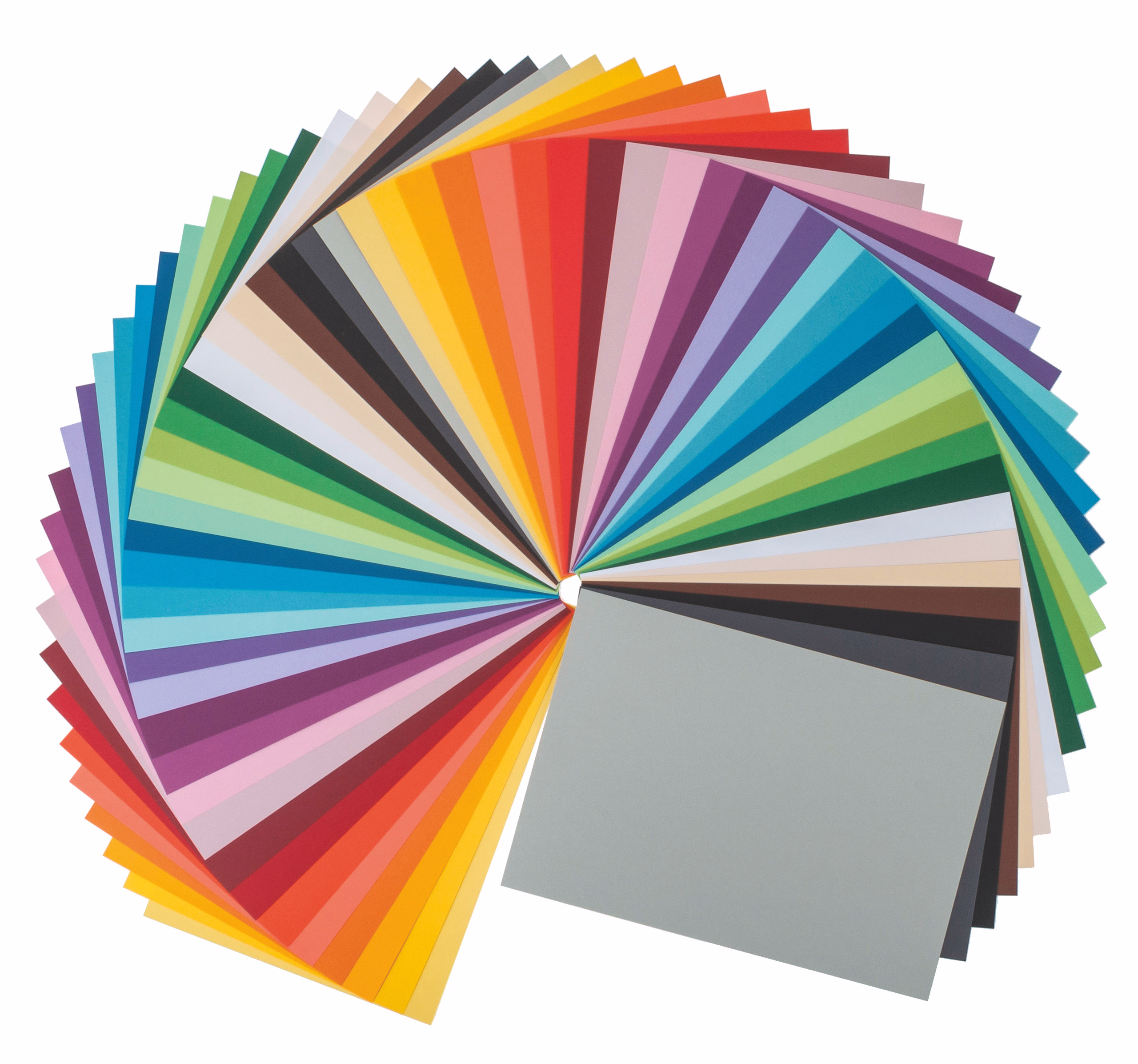 Tonpapier/Fotokarton, 60 Blatt farbig sortiert
