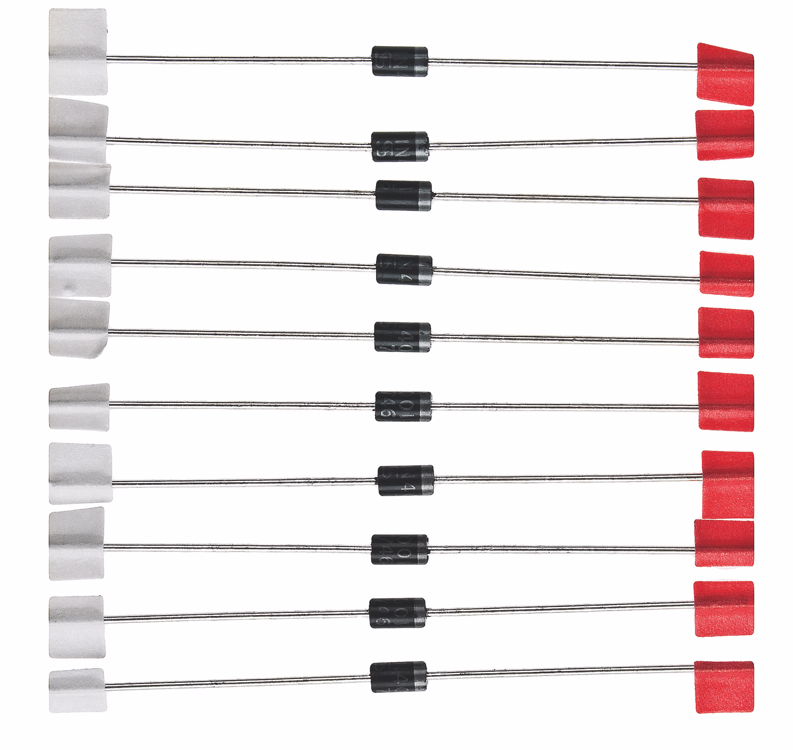 Silizium Dioden, 10 Stück 1N 4001