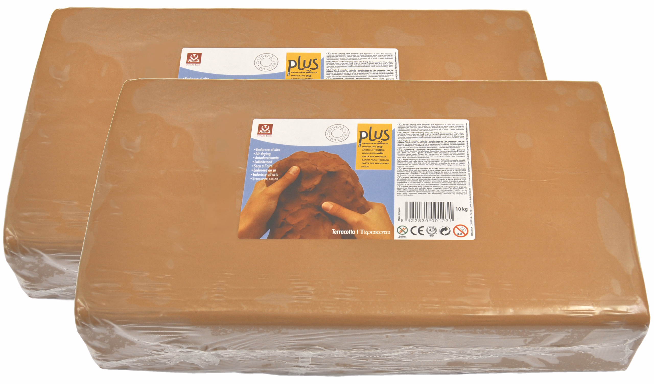 SIO-2 PLUS - Soft-Ton 20 kg, terrakotta