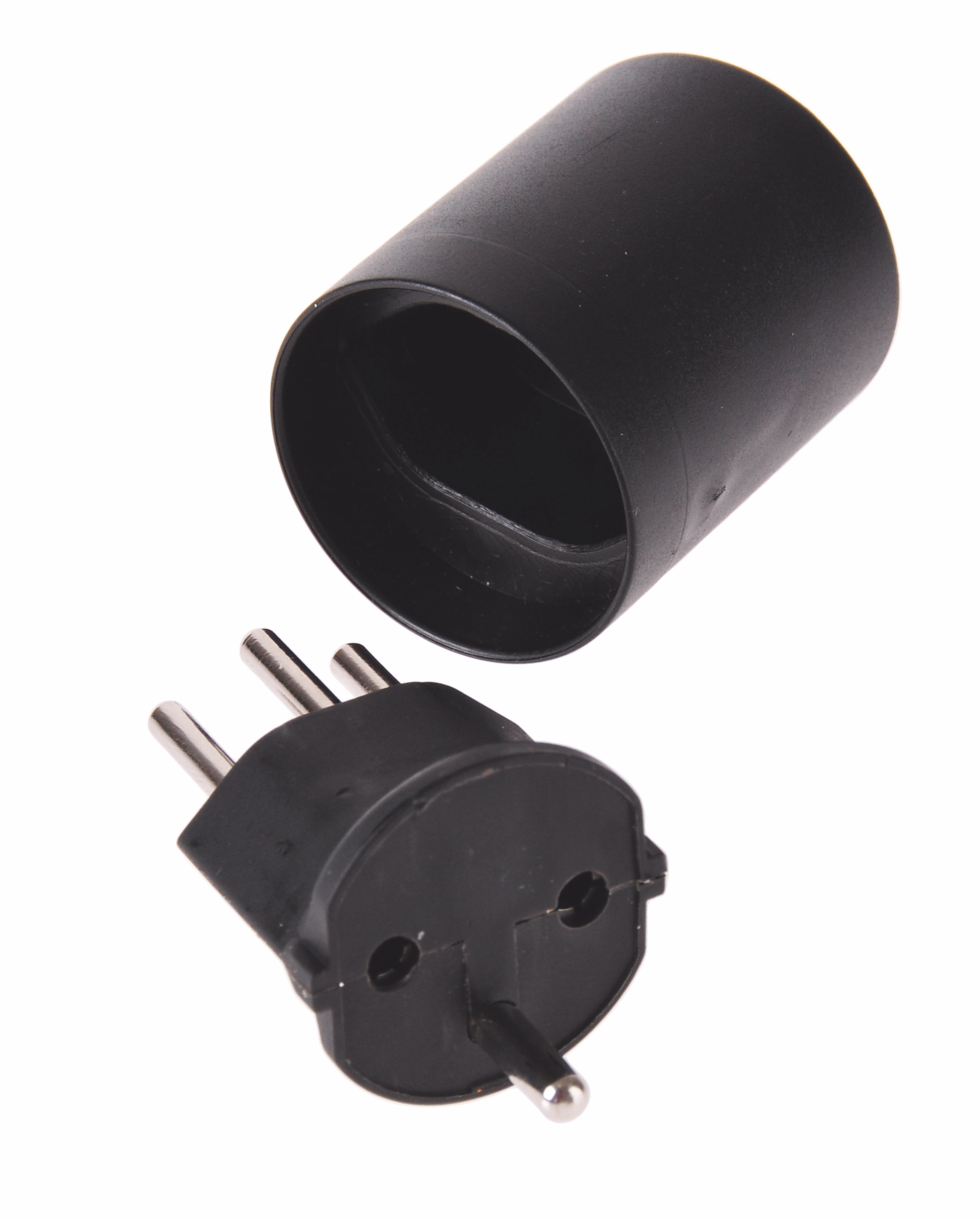Adapter-Stecker (ch) Für Euro+schuko-Stecker