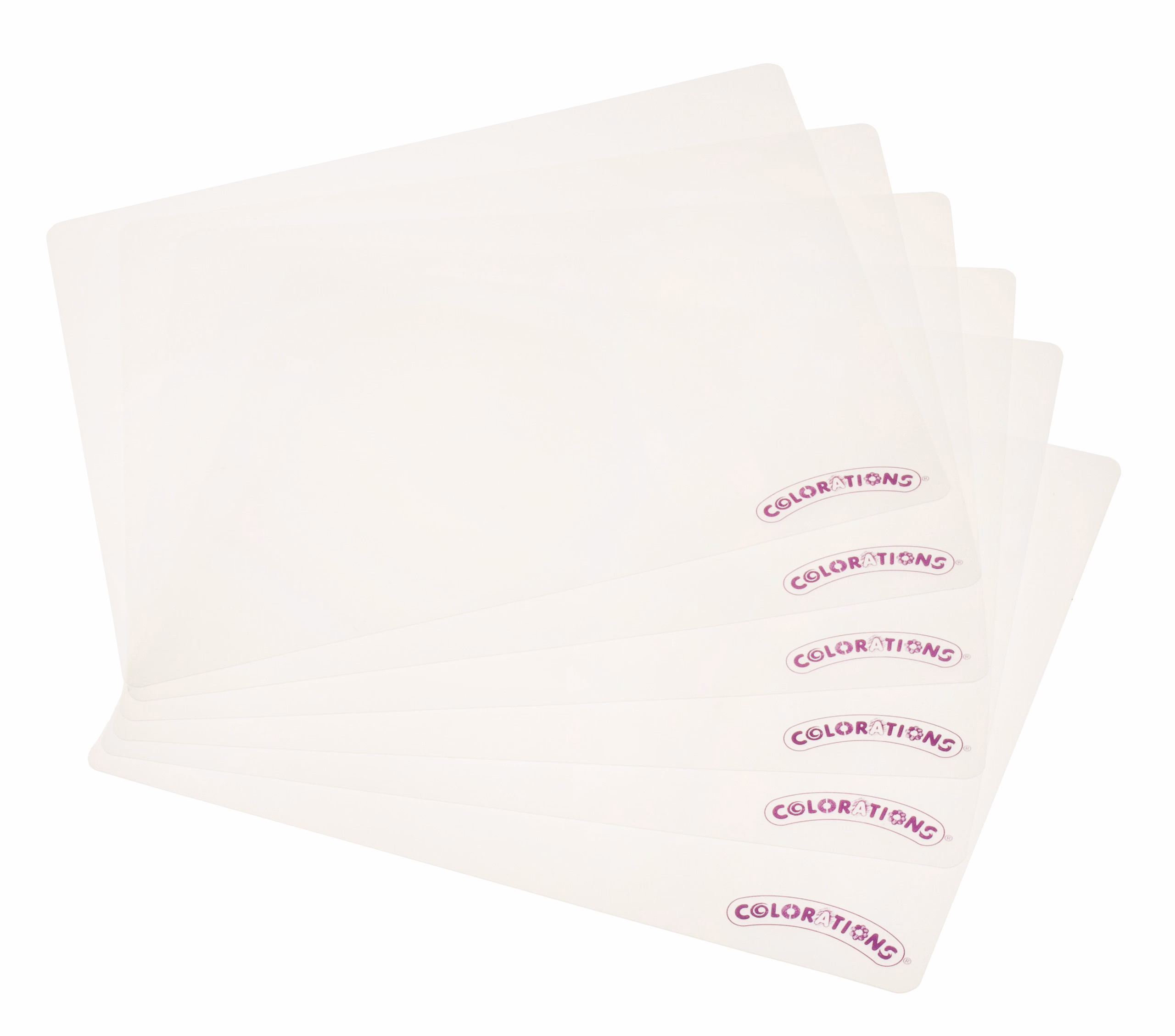 Bastelunterlagen, ca. 380 x 305 mm, 6 Stück