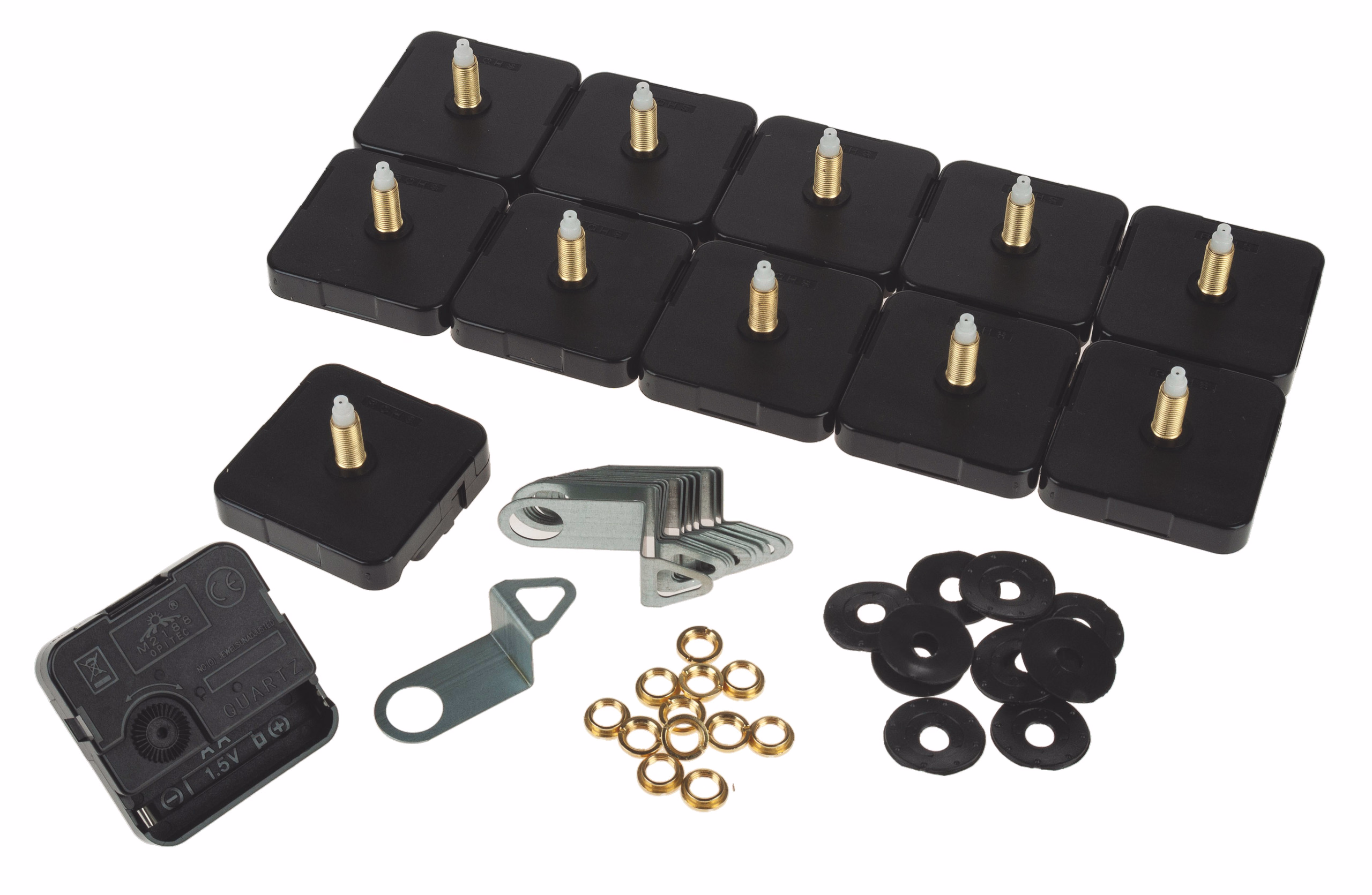 Mécanisme à quartz jusqu'à 15 mm d'épaisse...